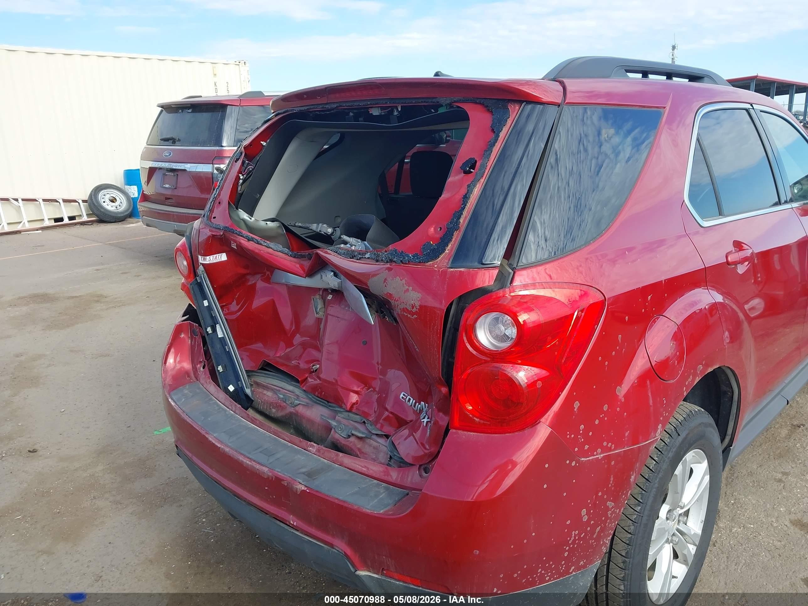 2013 Chevrolet Equinox 2lt Красный vin: 1GNALPEK5DZ114566