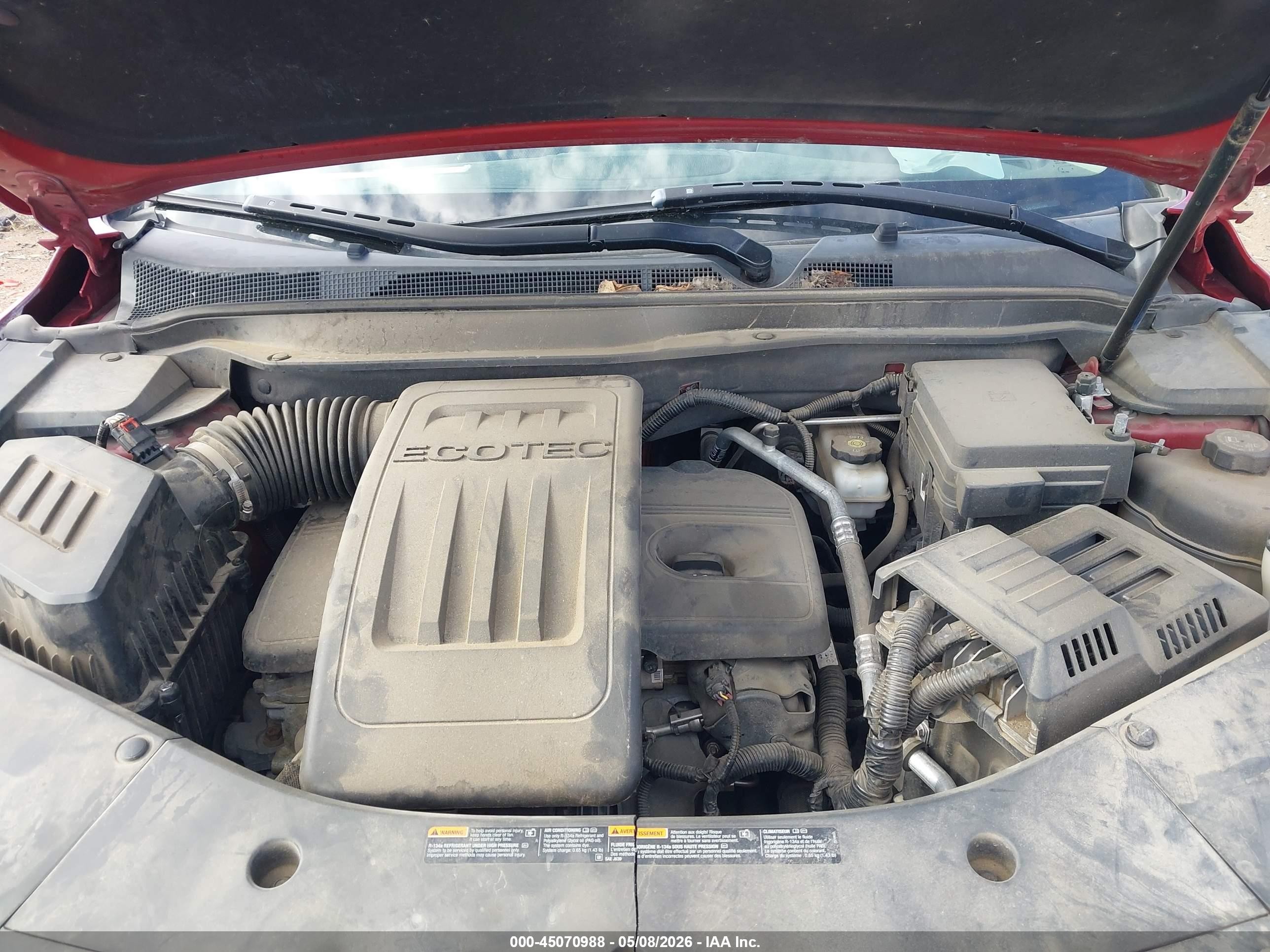 2013 Chevrolet Equinox 2lt Красный vin: 1GNALPEK5DZ114566