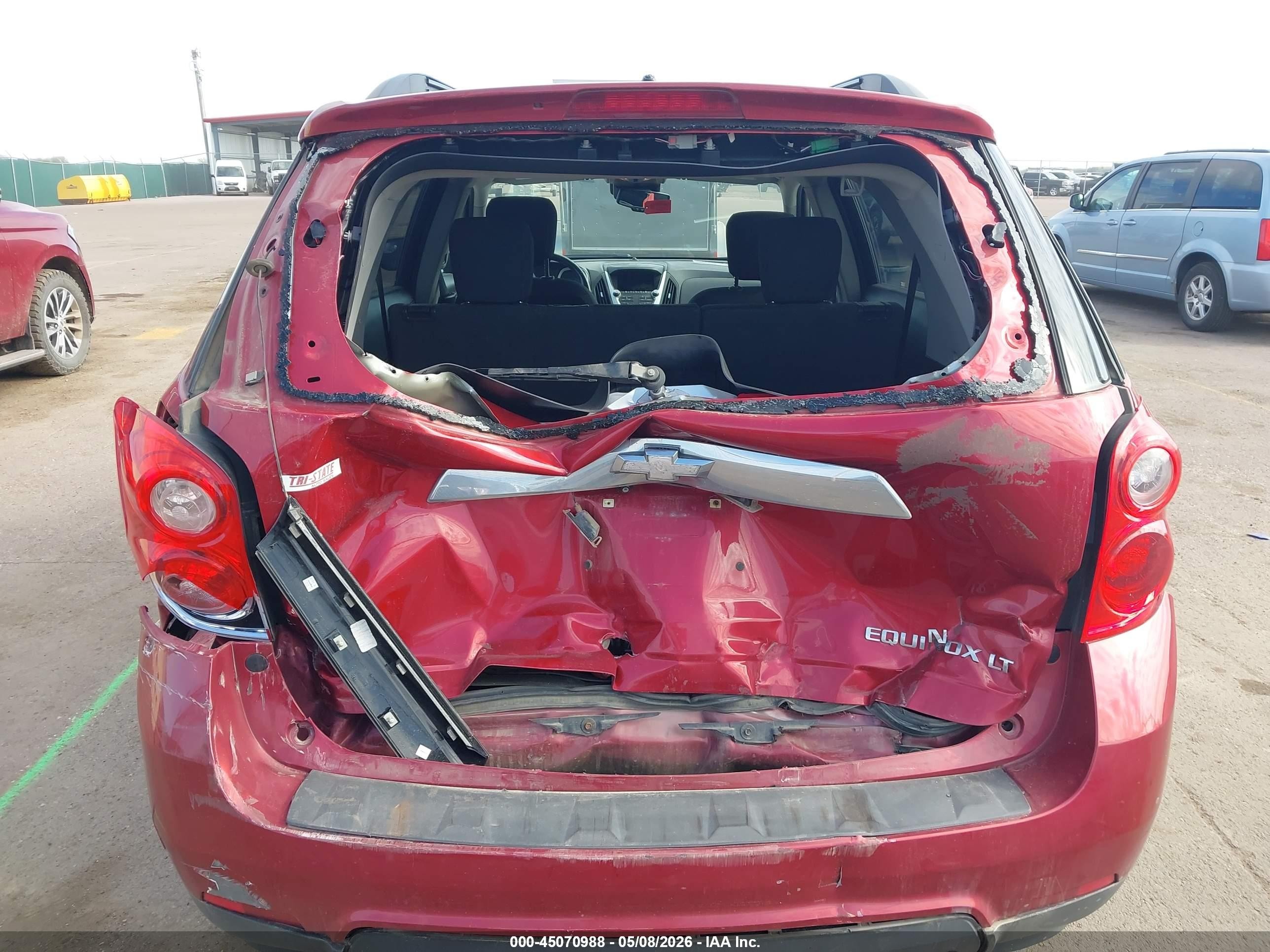 2013 Chevrolet Equinox 2lt Красный vin: 1GNALPEK5DZ114566