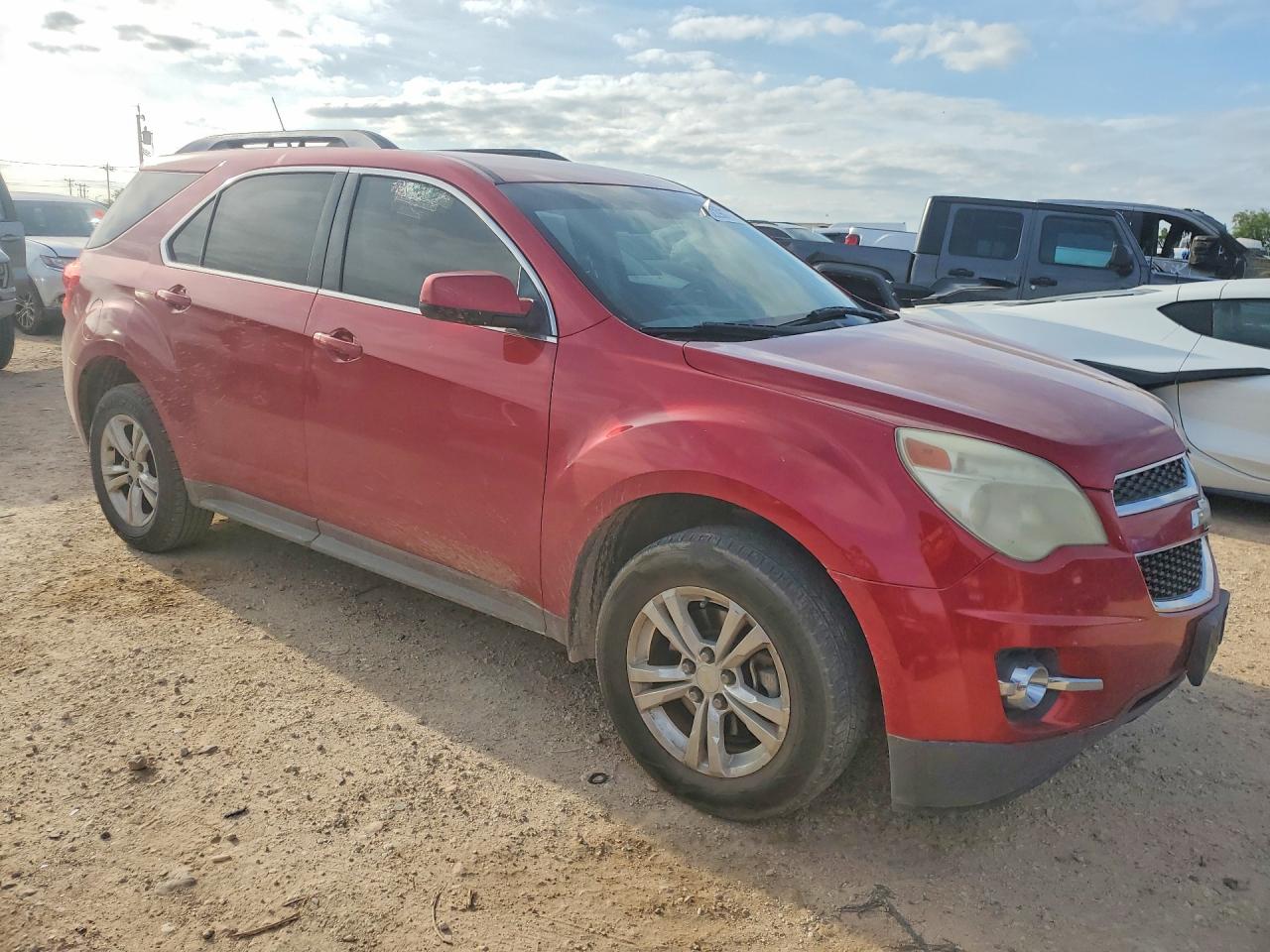 2013 Chevrolet Equinox Lt Red vin: 1GNALPEK7DZ115959