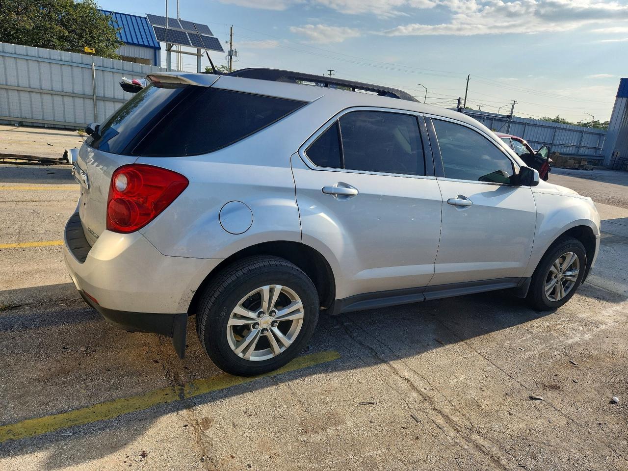 2013 Chevrolet Equinox Lt Silver vin: 1GNALPEKXDZ105569
