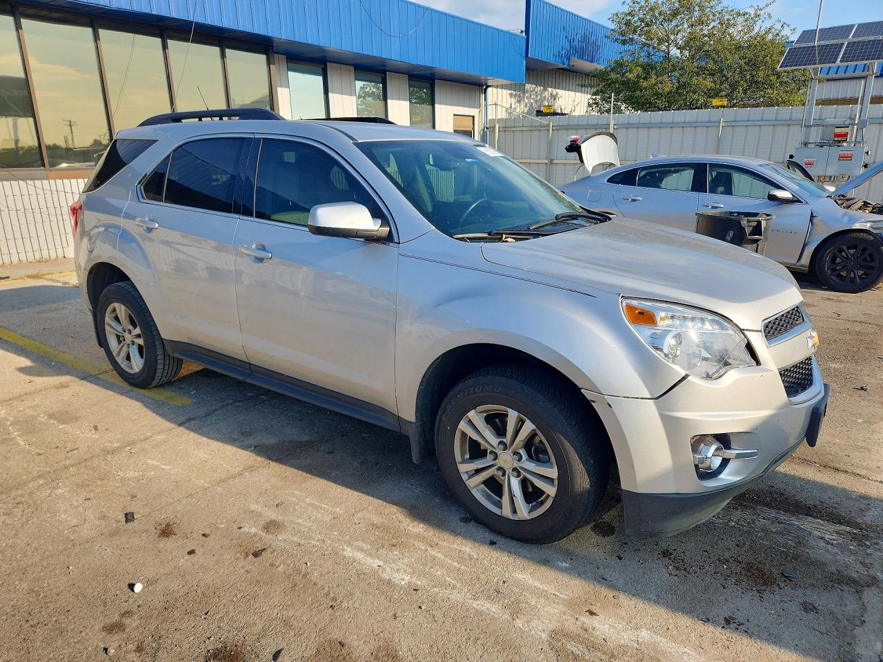 2013 Chevrolet Equinox Lt Silver vin: 1GNALPEKXDZ105569
