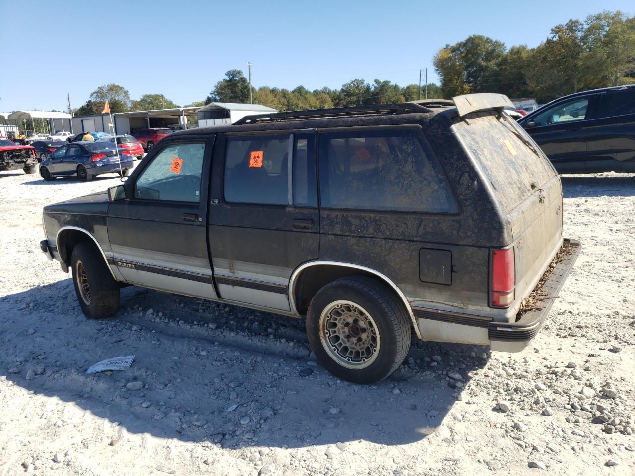 1992 Chevrolet Blazer S10 Black vin: 1GNCS13W1N2214947