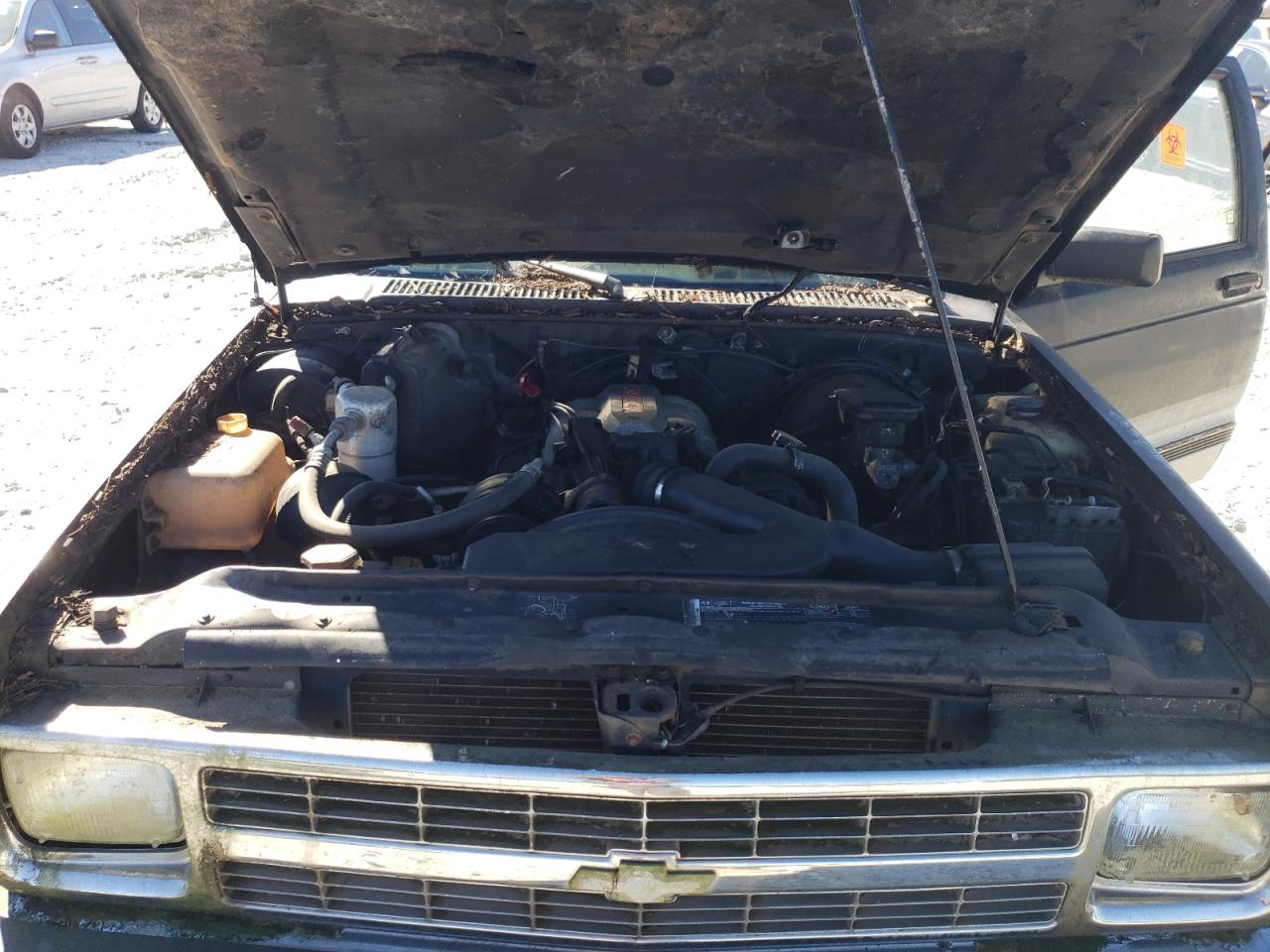 1992 Chevrolet Blazer S10 Black vin: 1GNCS13W1N2214947