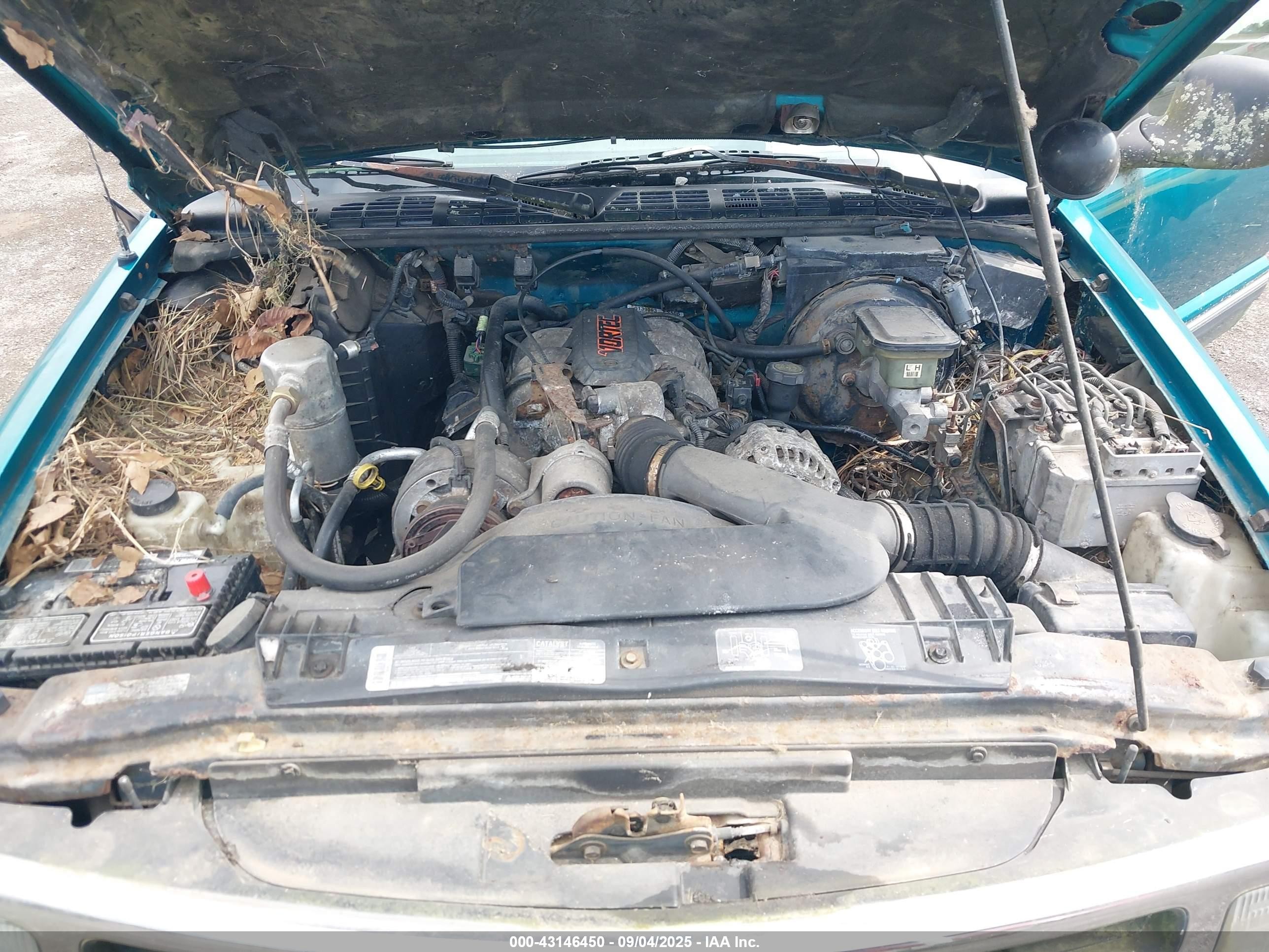 1995 Chevrolet Blazer   Green vin: 1GNCS13W2S2199855