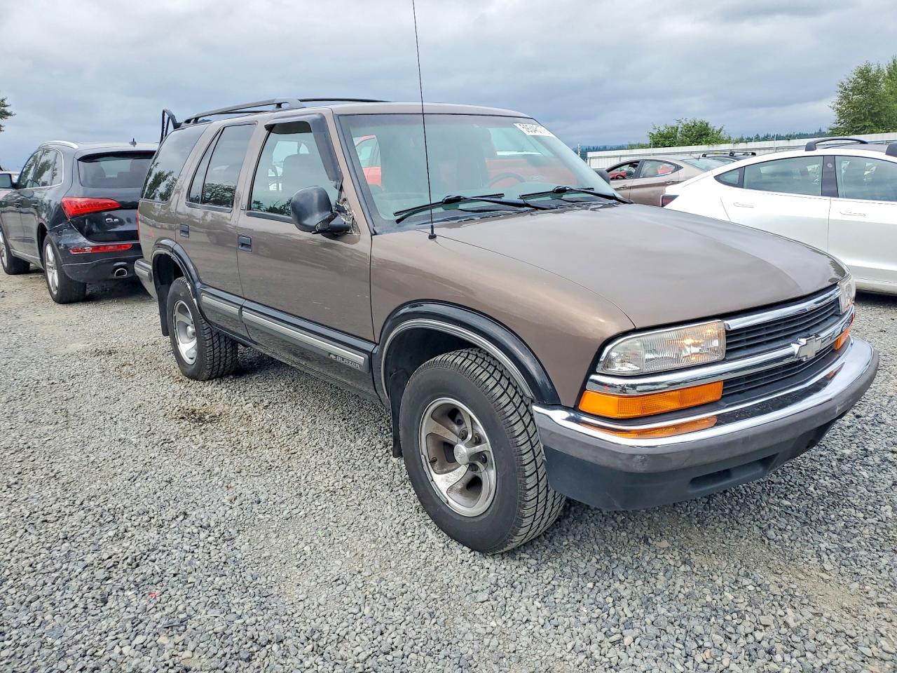 1998 Chevrolet Blazer Brown vin: 1GNCS13W7W2185326