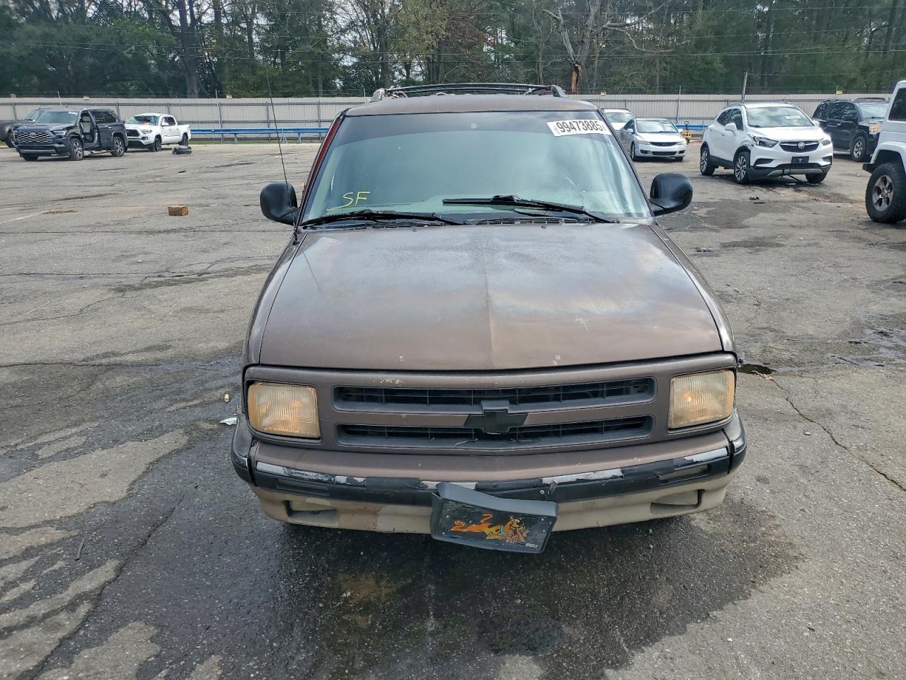1997 Chevrolet Blazer Brown vin: 1GNCS13W8V2222558