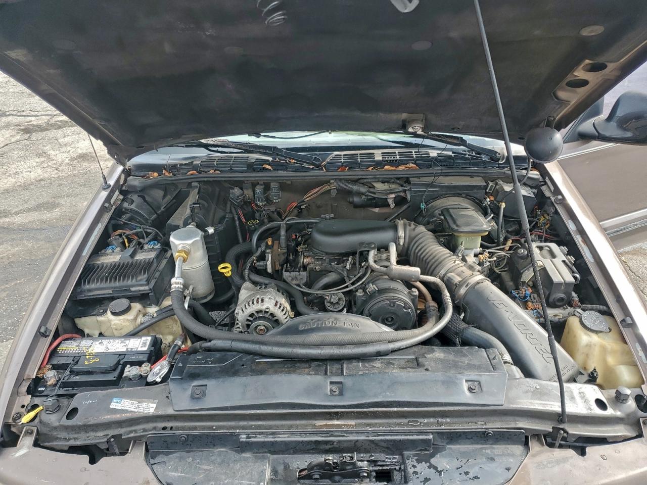 1997 Chevrolet Blazer Brown vin: 1GNCS13W8V2222558
