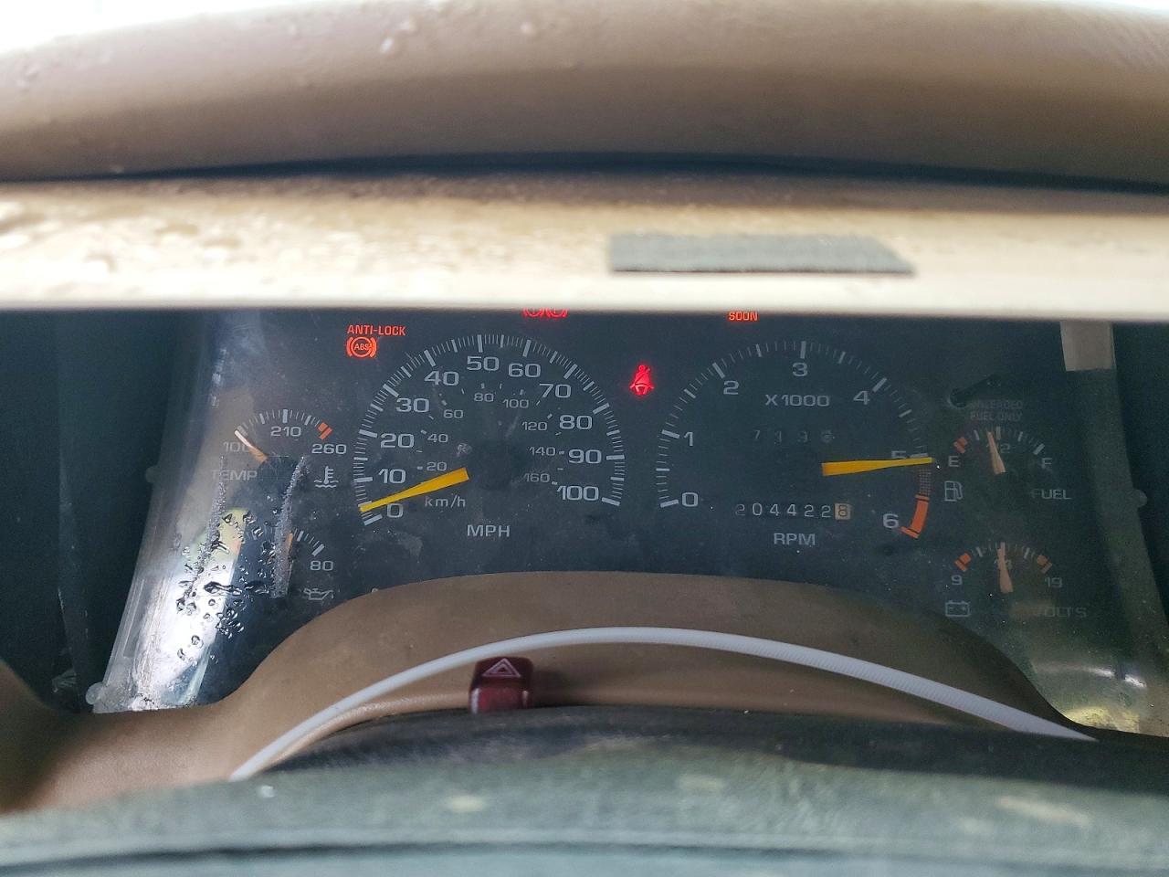 1997 Chevrolet Blazer Зеленый vin: 1GNCS13W9V2260591