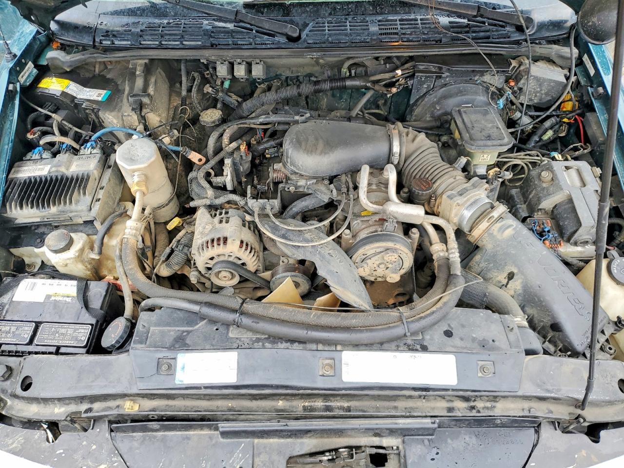 1997 Chevrolet Blazer Зеленый vin: 1GNCS13W9V2260591