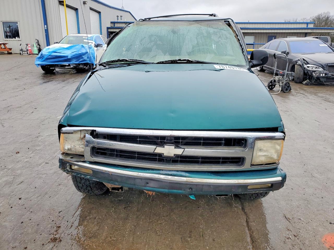 1997 Chevrolet Blazer Зеленый vin: 1GNCS13W9V2260591