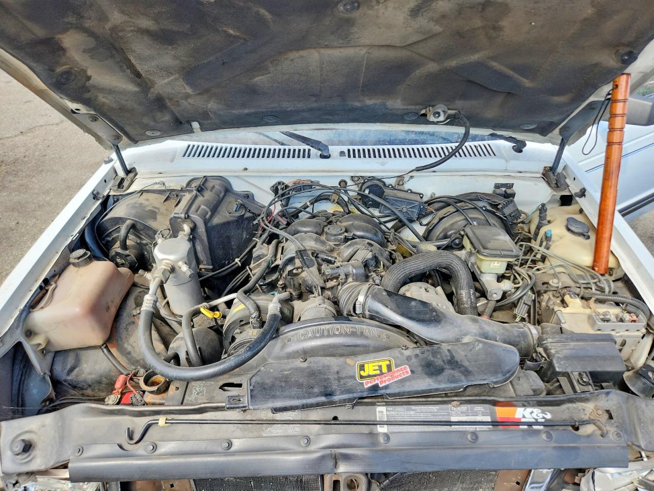 1994 Chevrolet Blazer S10 White vin: 1GNCS18W5R0106700