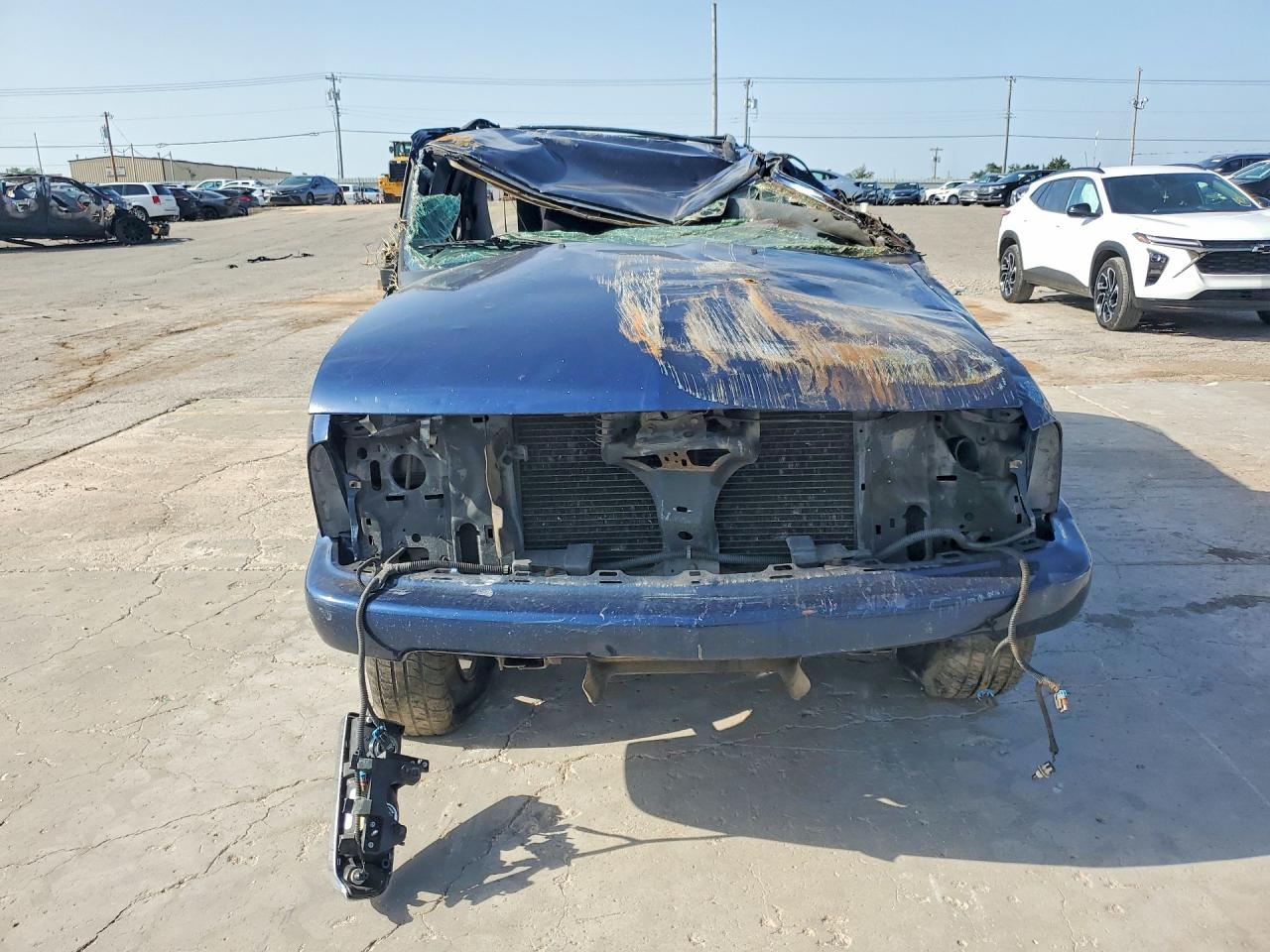 2005 Chevrolet Blazer Blue vin: 1GNCS18X65K118653