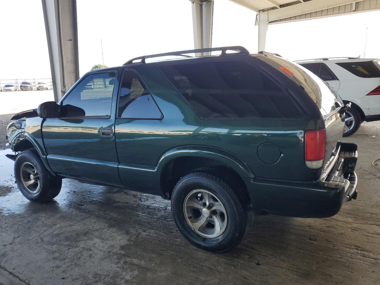 2004 Chevrolet Blazer Зеленый vin: 1GNCS18XX4K166381