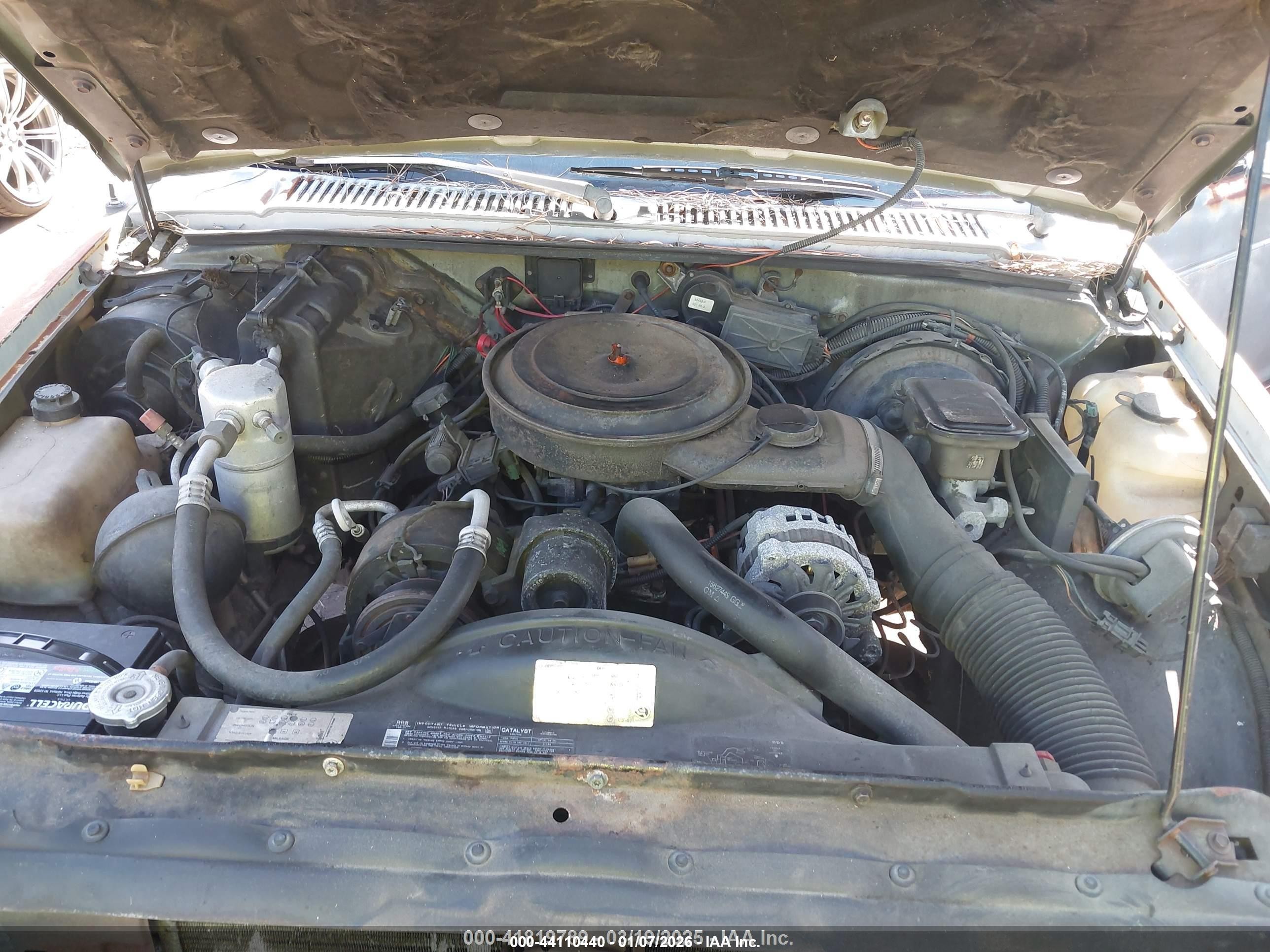 1989 Chevrolet Blazer S10 Gray vin: 1GNCS18Z0K8197974