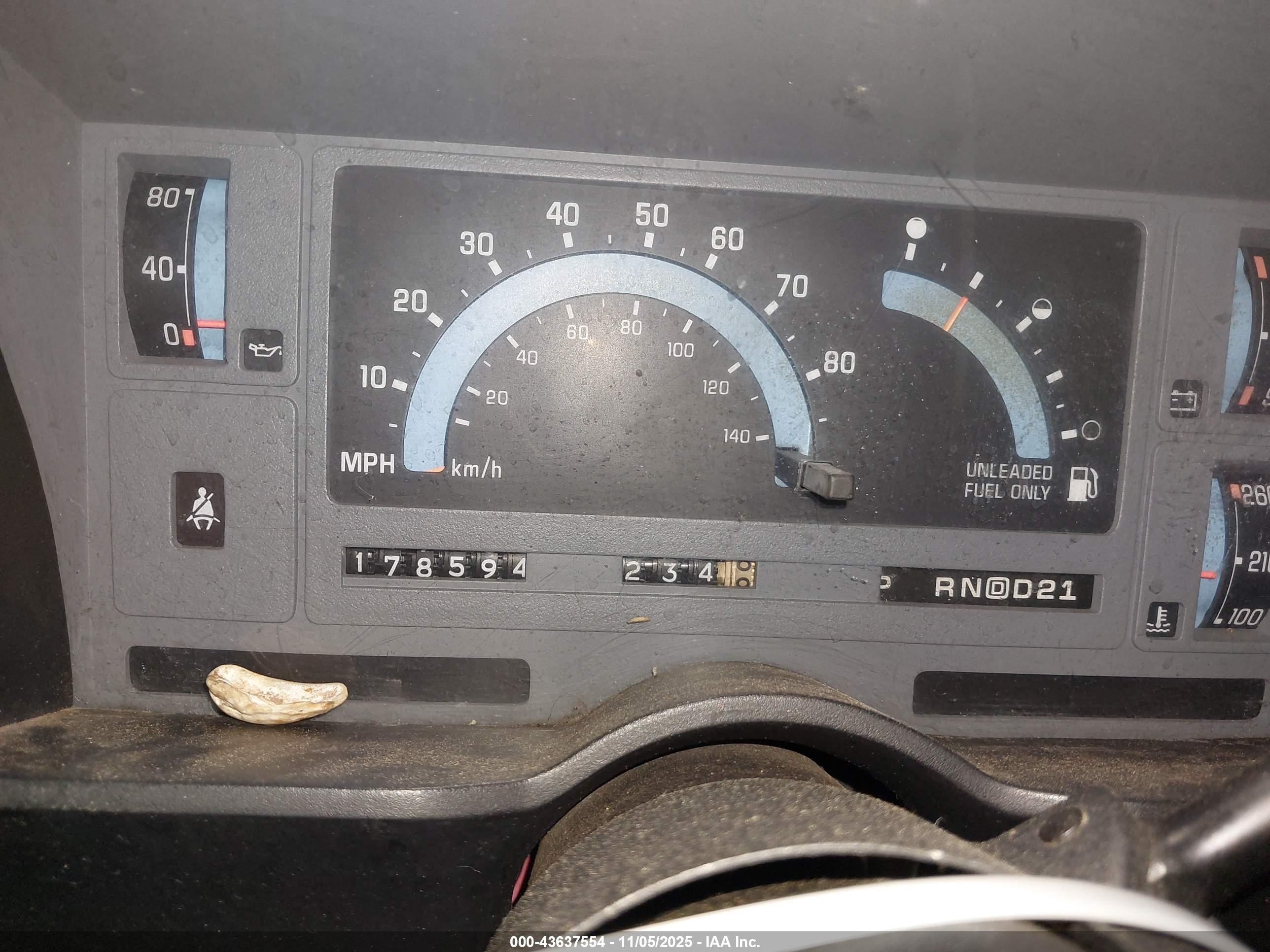 1992 Chevrolet Blazer S10 White vin: 1GNCS18Z1N0132425