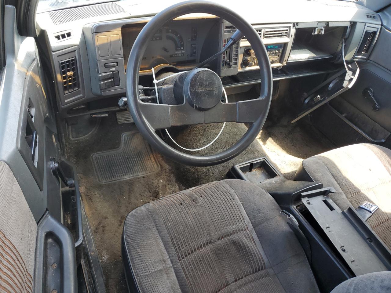 1991 Chevrolet Blazer S10 Black vin: 1GNCS18Z5M8303130