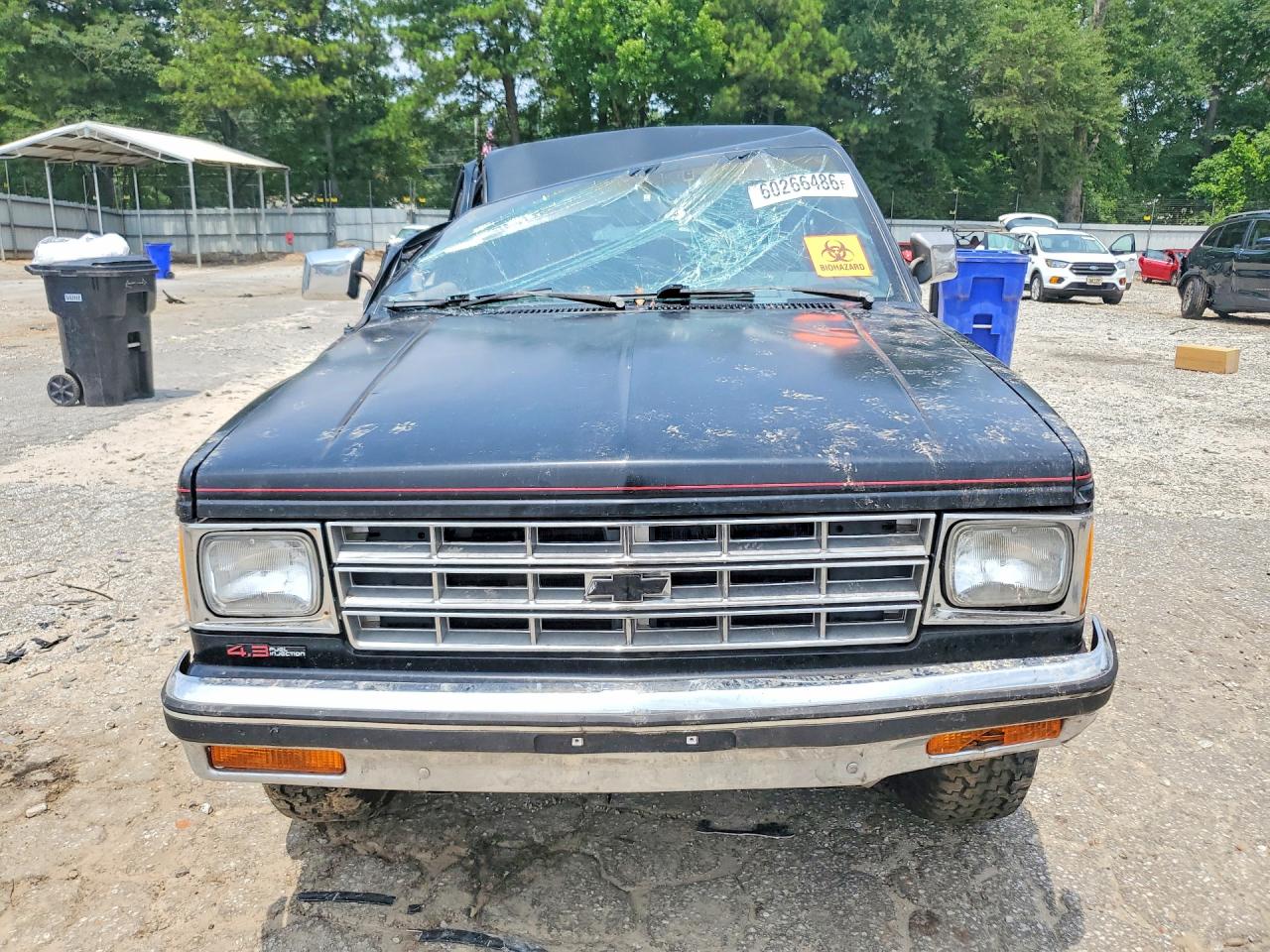 1988 Chevrolet Blazer S10 Black vin: 1GNCS18ZXJ8237265