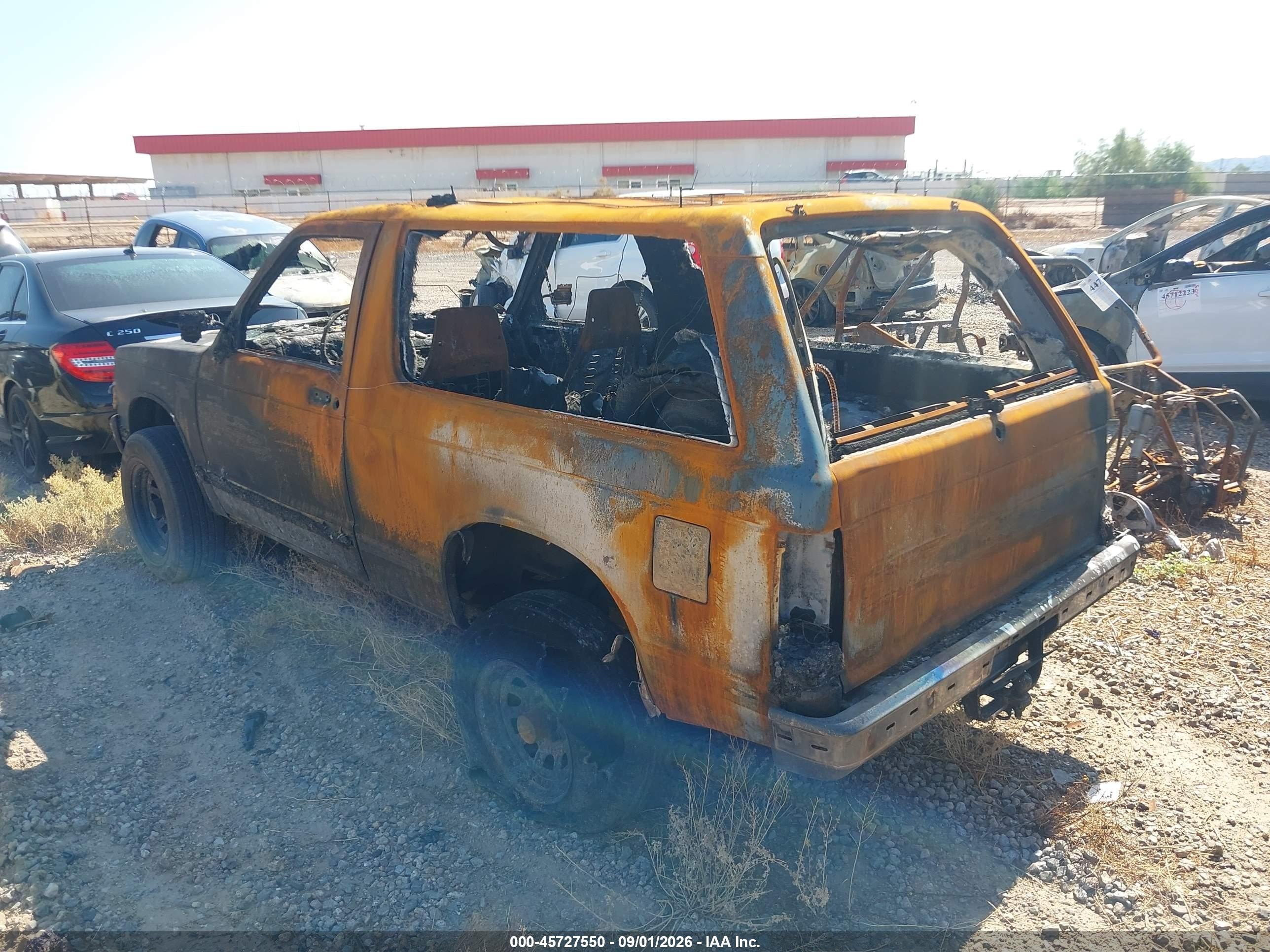 1988 Chevrolet Blazer S10 Black vin: 1GNCT18RXJ0171506