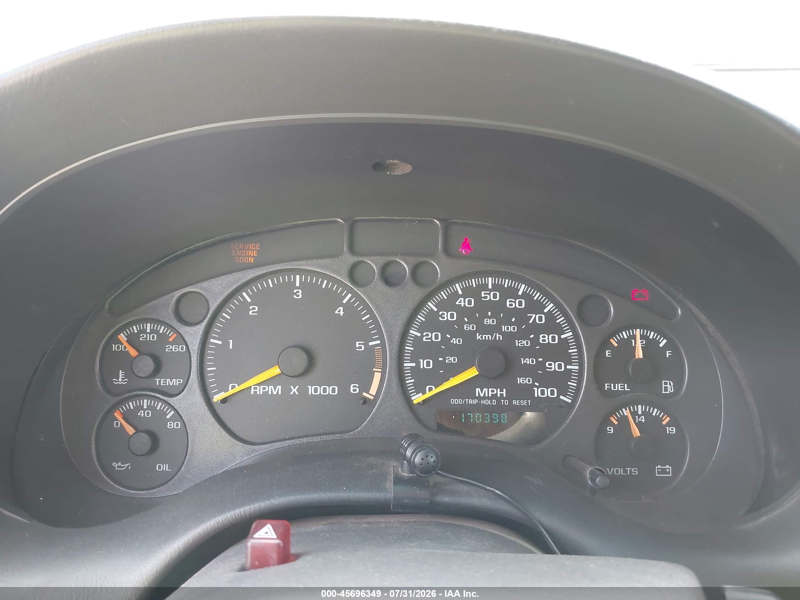 2001 Chevrolet Blazer Ls Black vin: 1GNCT18W31K189727