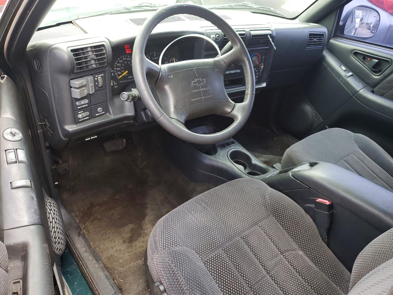 1996 Chevrolet Blazer Green vin: 1GNCT18W5TK166484