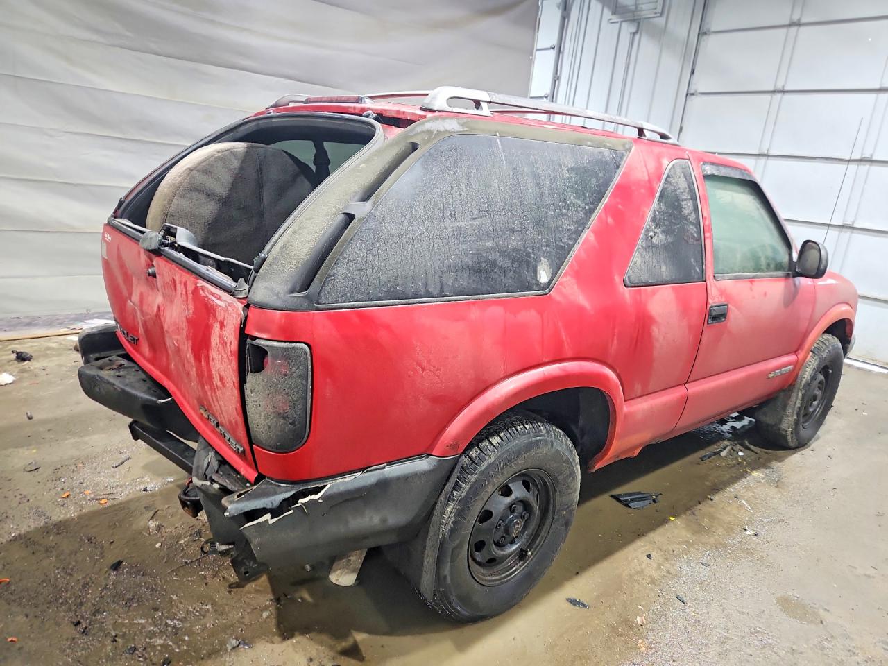 1995 Chev Blazer Red vin: 1GNCT18W6S2111640
