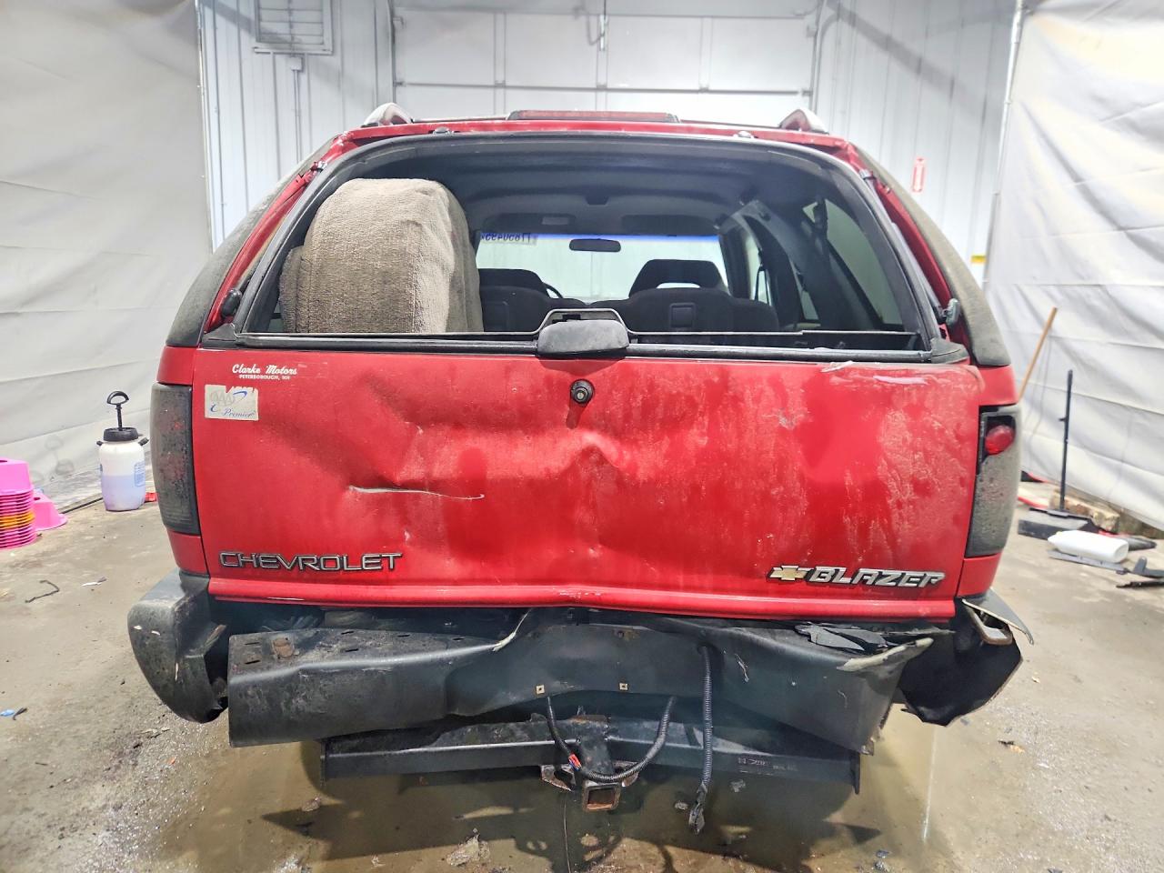 1995 Chev Blazer Red vin: 1GNCT18W6S2111640