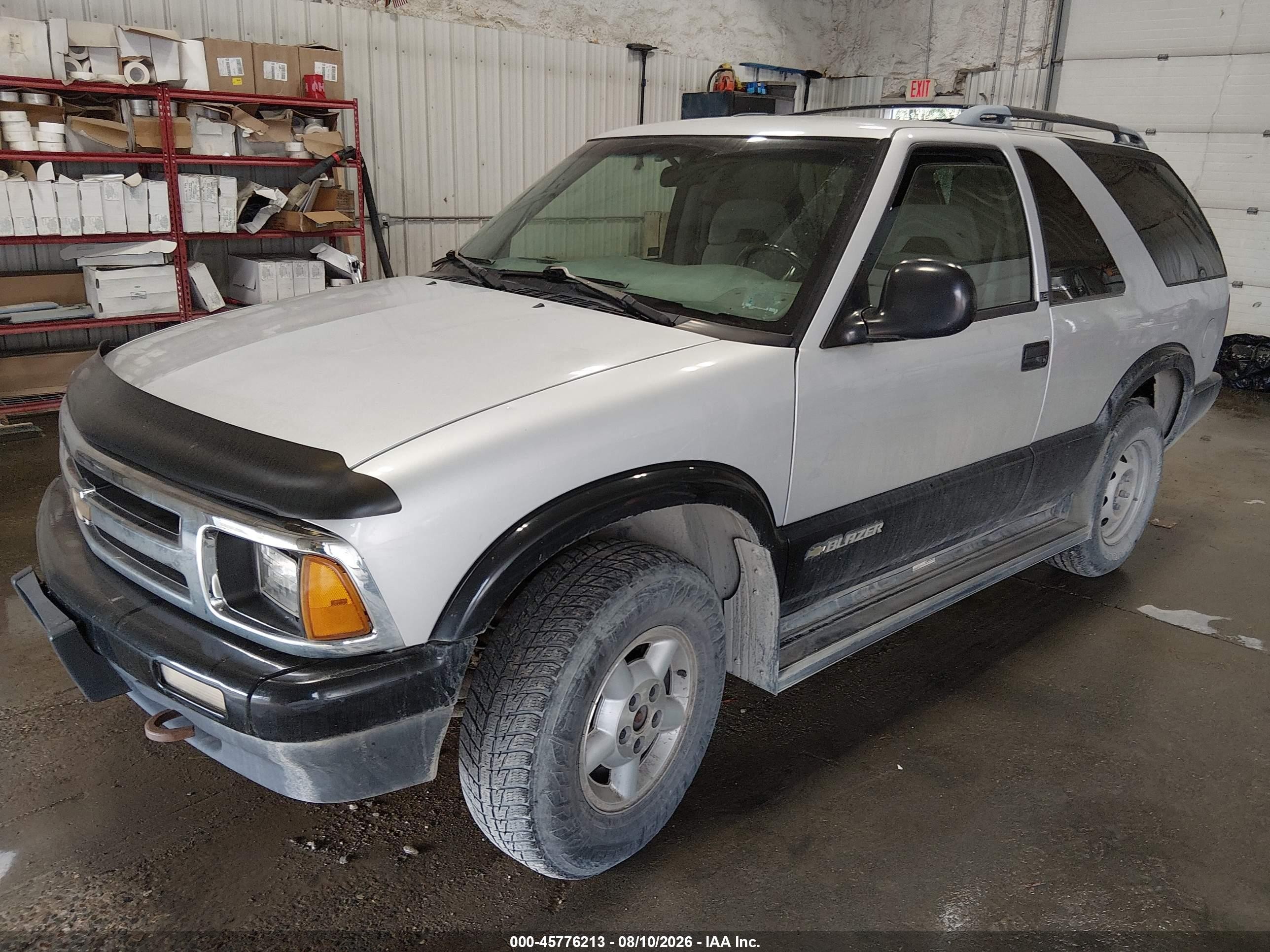 1995 Chevrolet Blazer   Silver vin: 1GNCT18W7S2198965