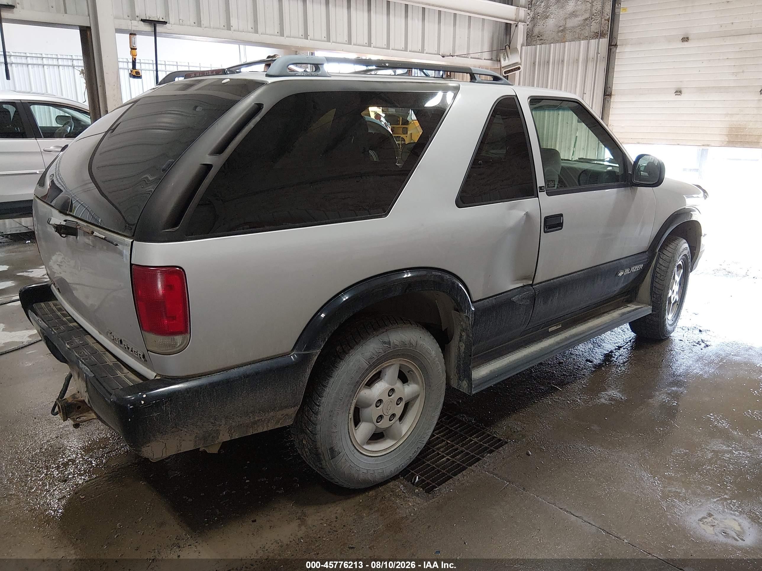 1995 Chevrolet Blazer   Silver vin: 1GNCT18W7S2198965