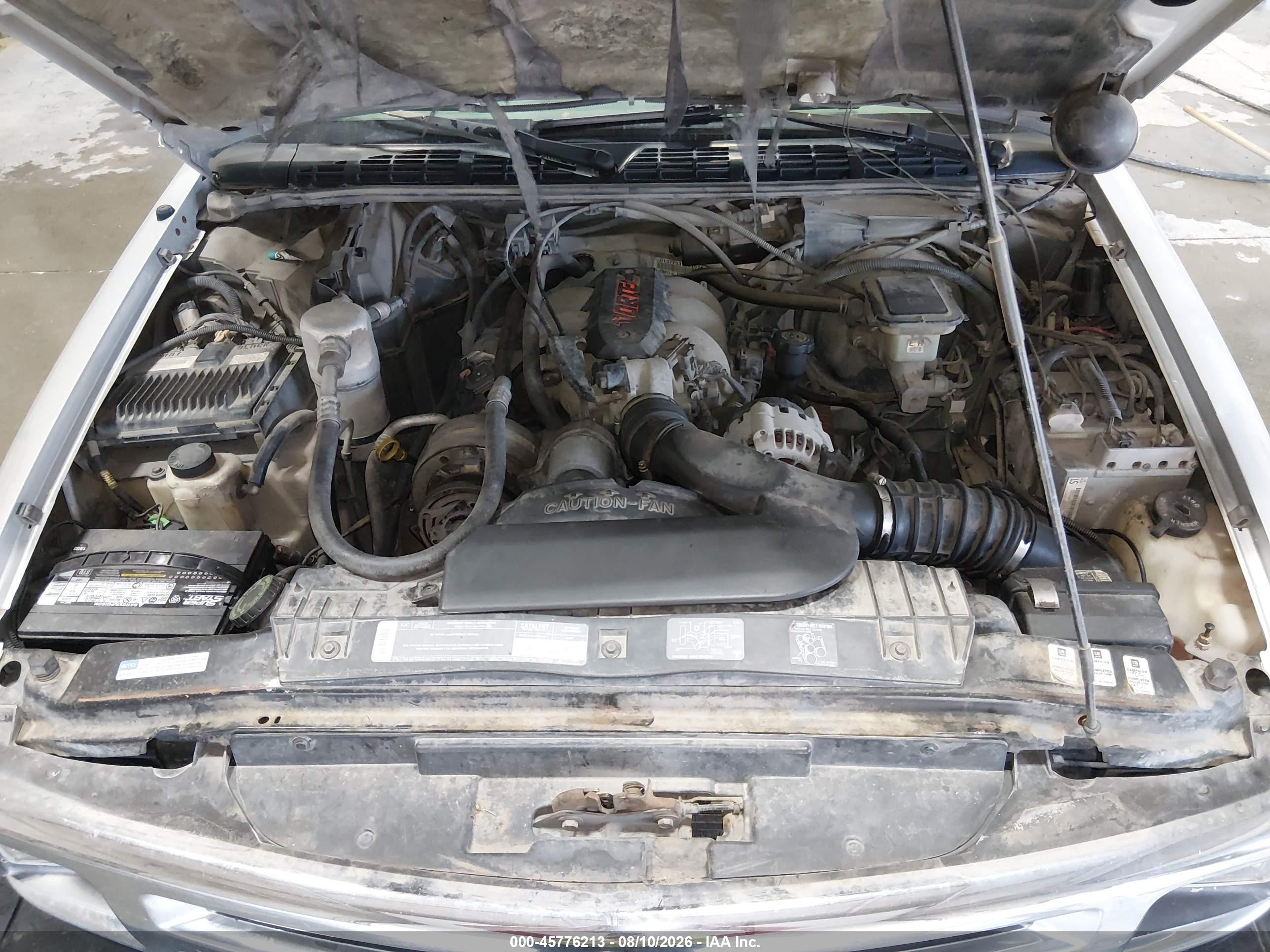 1995 Chevrolet Blazer   Silver vin: 1GNCT18W7S2198965