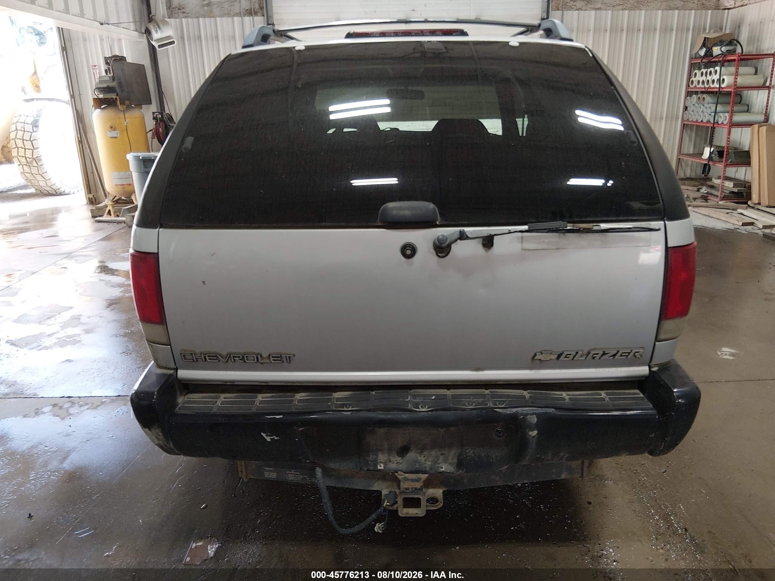 1995 Chevrolet Blazer   Silver vin: 1GNCT18W7S2198965
