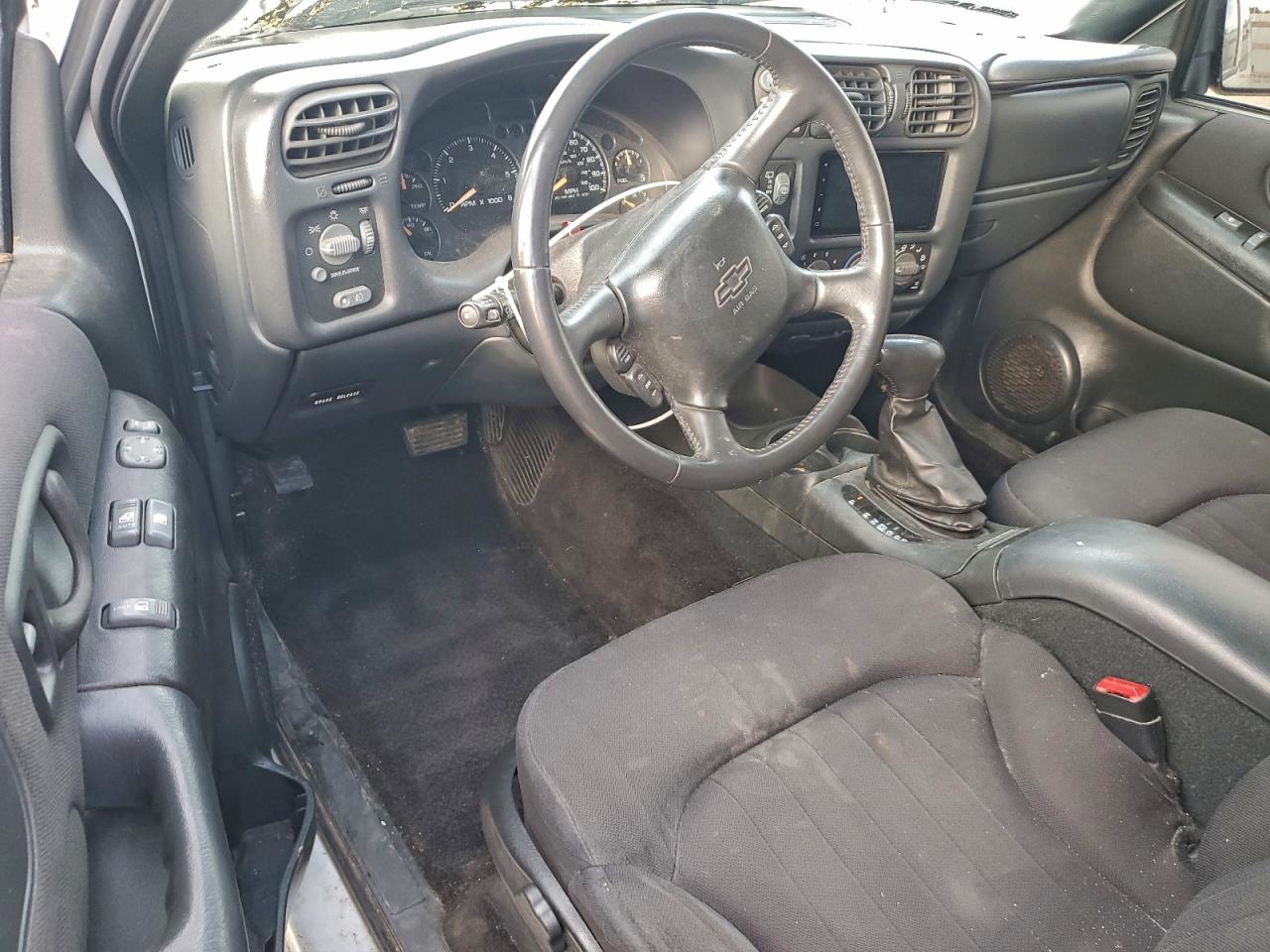 2003 Chevrolet Blazer White vin: 1GNCT18X03K140156