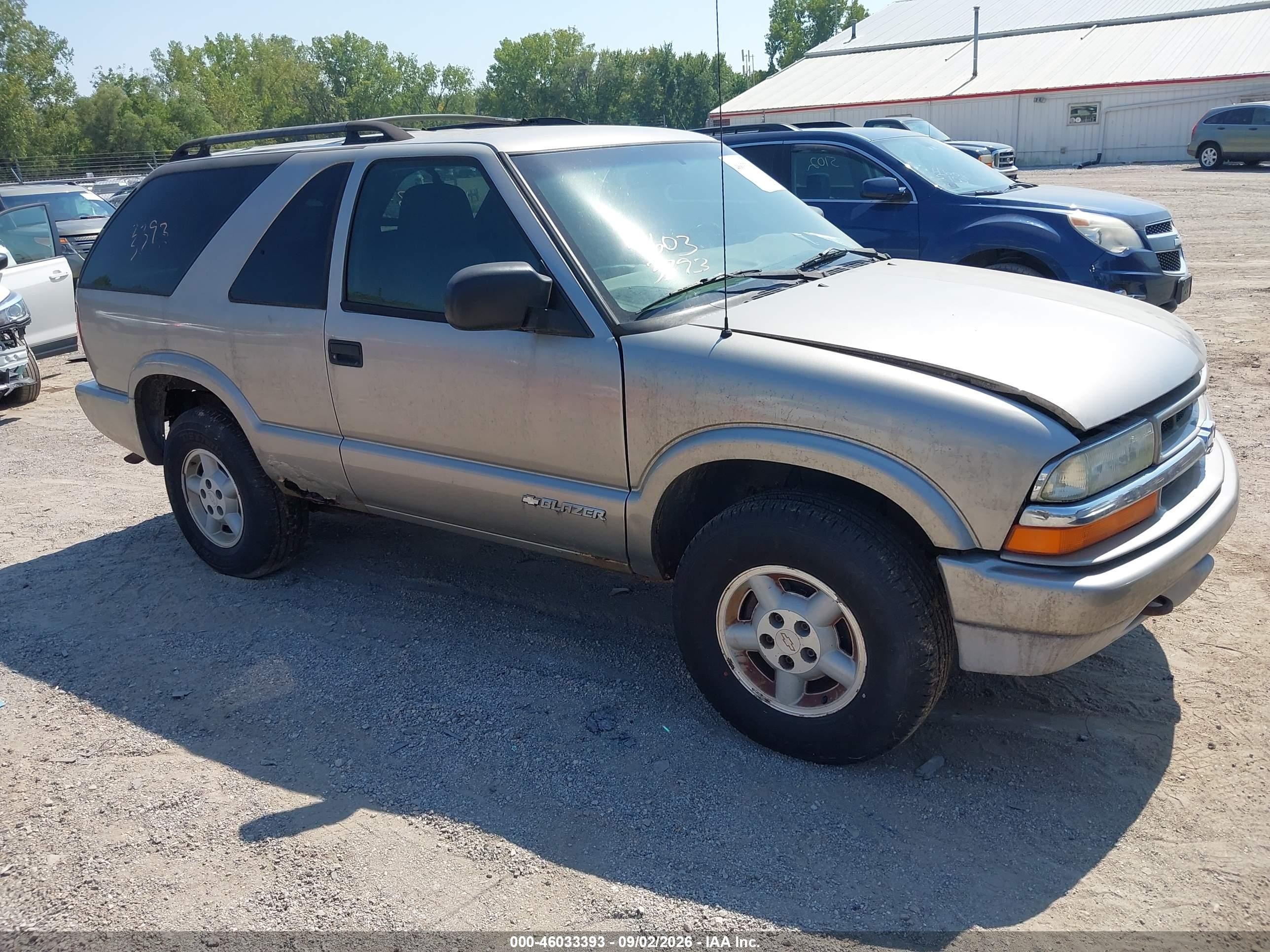 2005 Chevrolet Blazer Ls Brown vin: 1GNCT18X05K106933