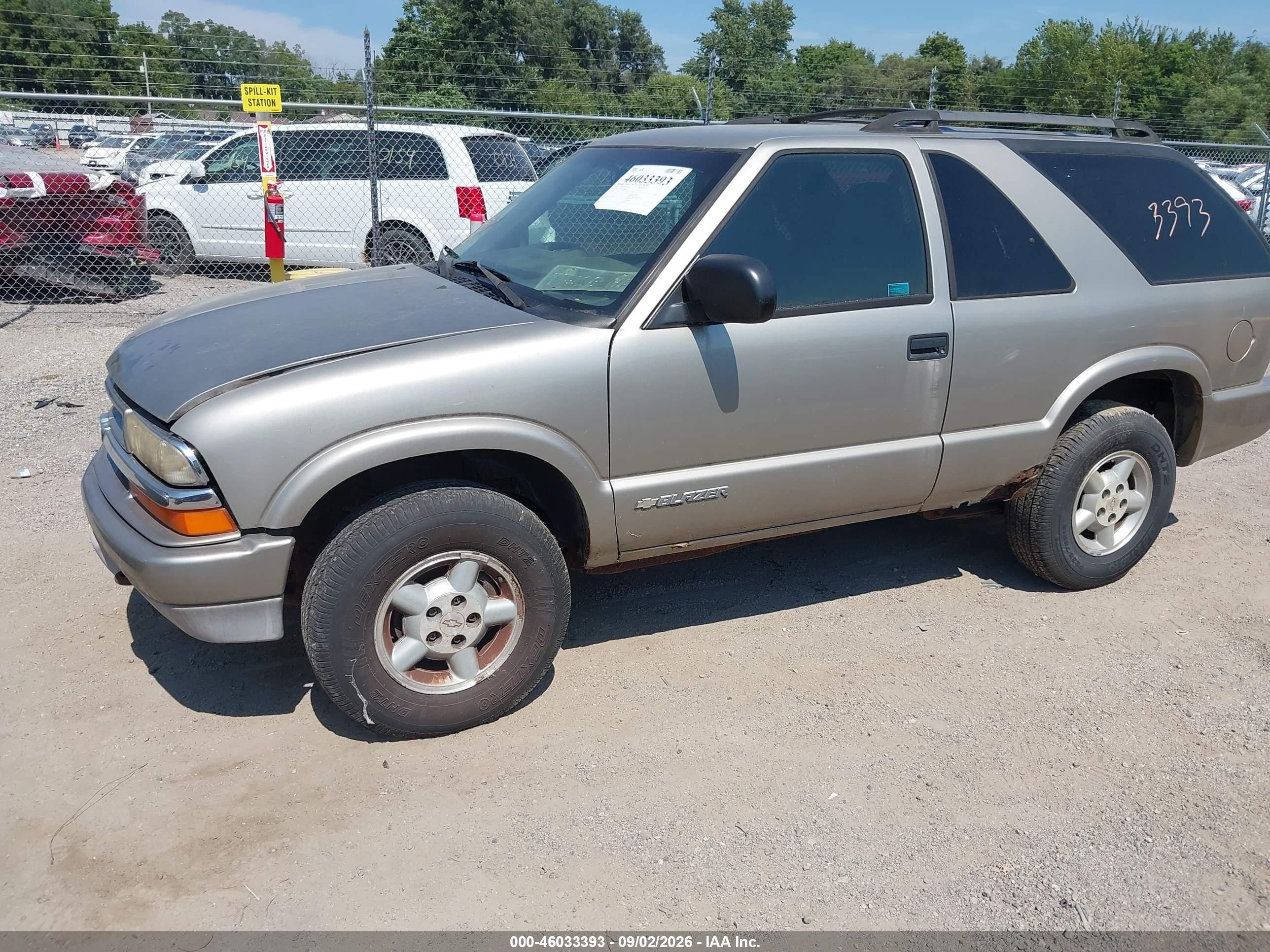 2005 Chevrolet Blazer Ls Brown vin: 1GNCT18X05K106933