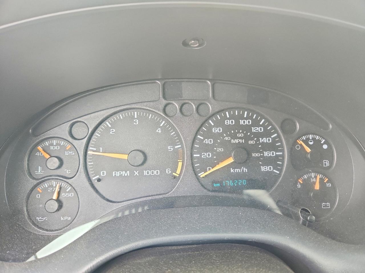 2005 Chevrolet Blazer Black vin: 1GNCT18X55K116776