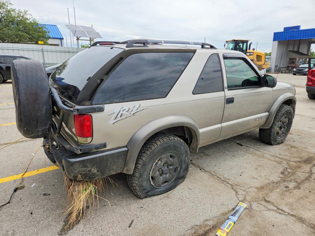 2003 Chevrolet Blazer Beige vin: 1GNCT18X93K169848