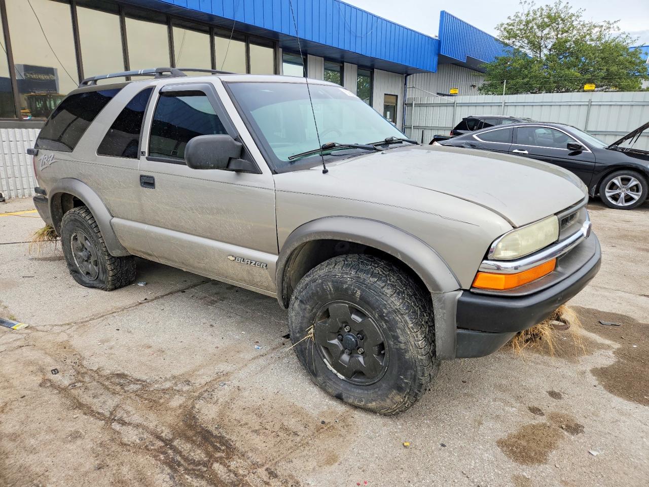 2003 Chevrolet Blazer Beige vin: 1GNCT18X93K169848