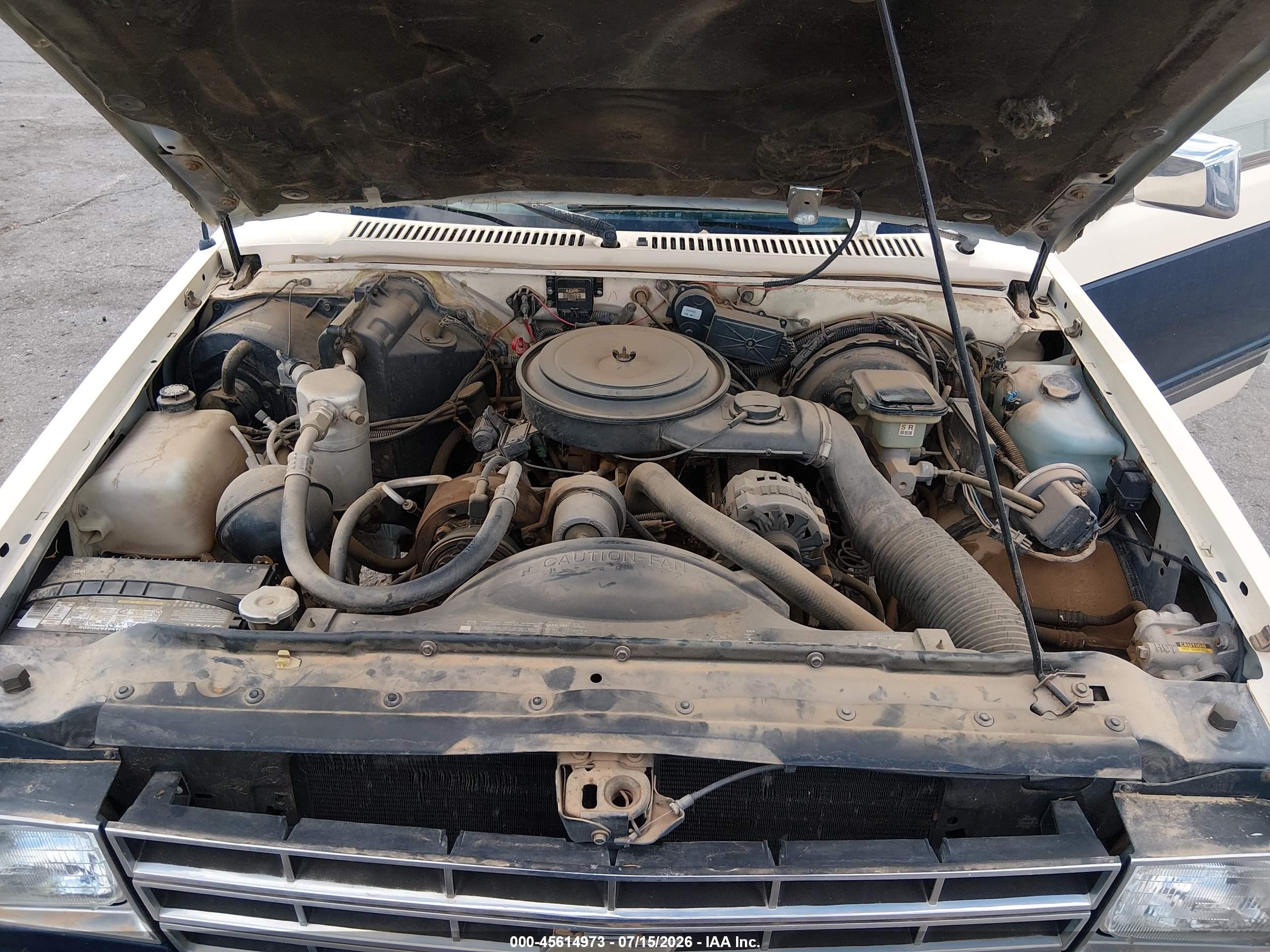 1989 Chevrolet Blazer S10 Blue vin: 1GNCT18Z3K8162956
