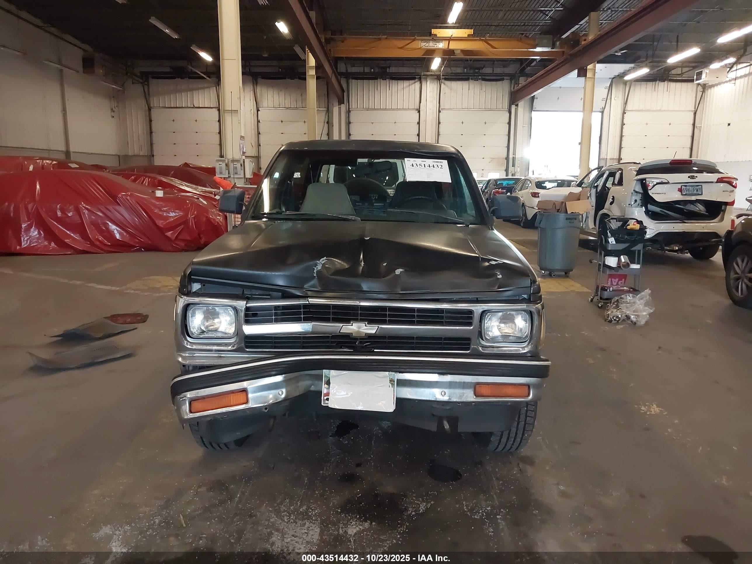 1991 Chevrolet Blazer S10 Black vin: 1GNCT18ZXM8134574