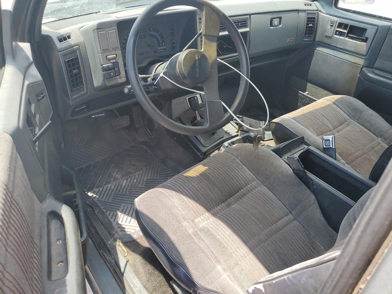 1991 Chevrolet Blazer S10 Silver vin: 1GNCT18ZXM8187209
