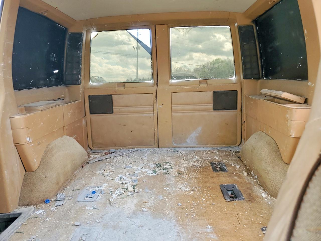 1987 Chevrolet Astro Blue vin: 1GNDM15Z2HB186277