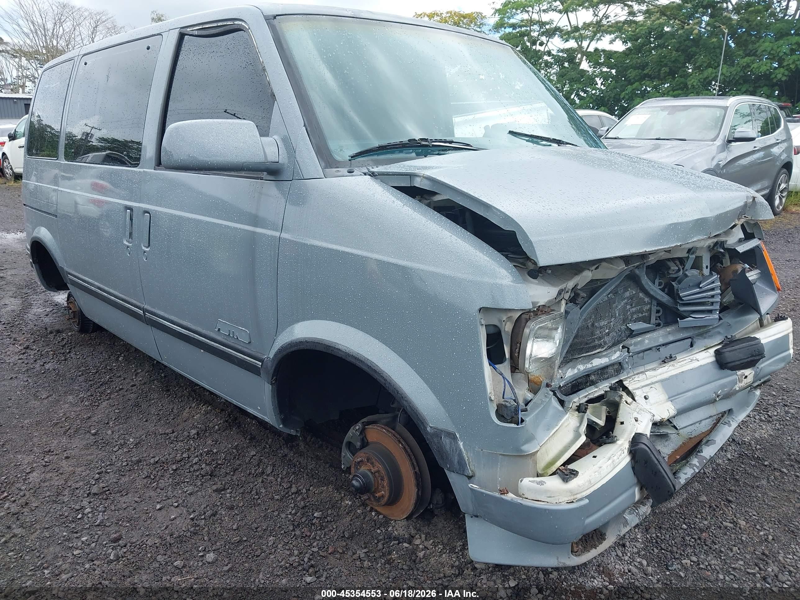 1992 Chevrolet Astro   Gray vin: 1GNDM15Z3NB139299