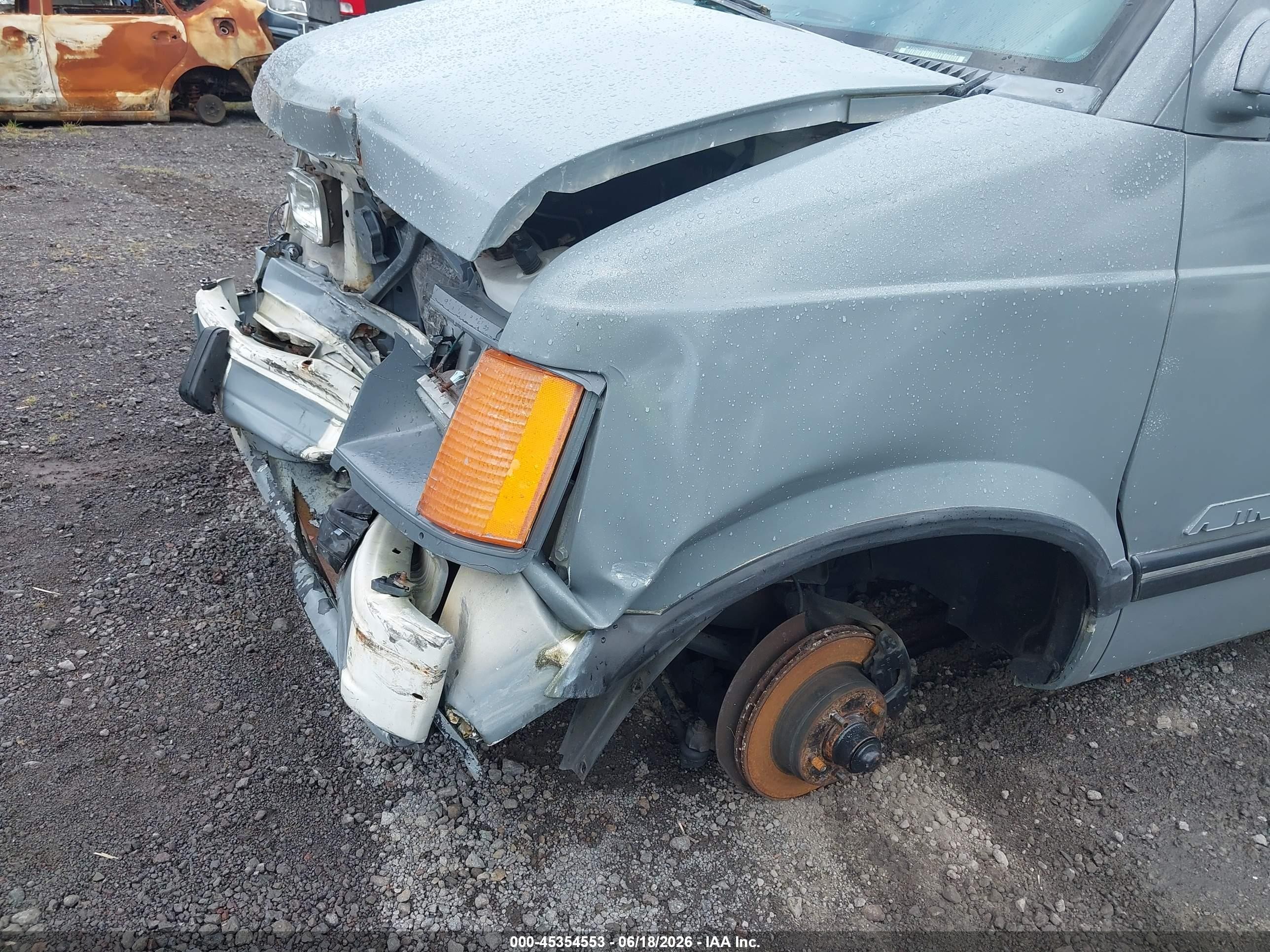 1992 Chevrolet Astro   Gray vin: 1GNDM15Z3NB139299