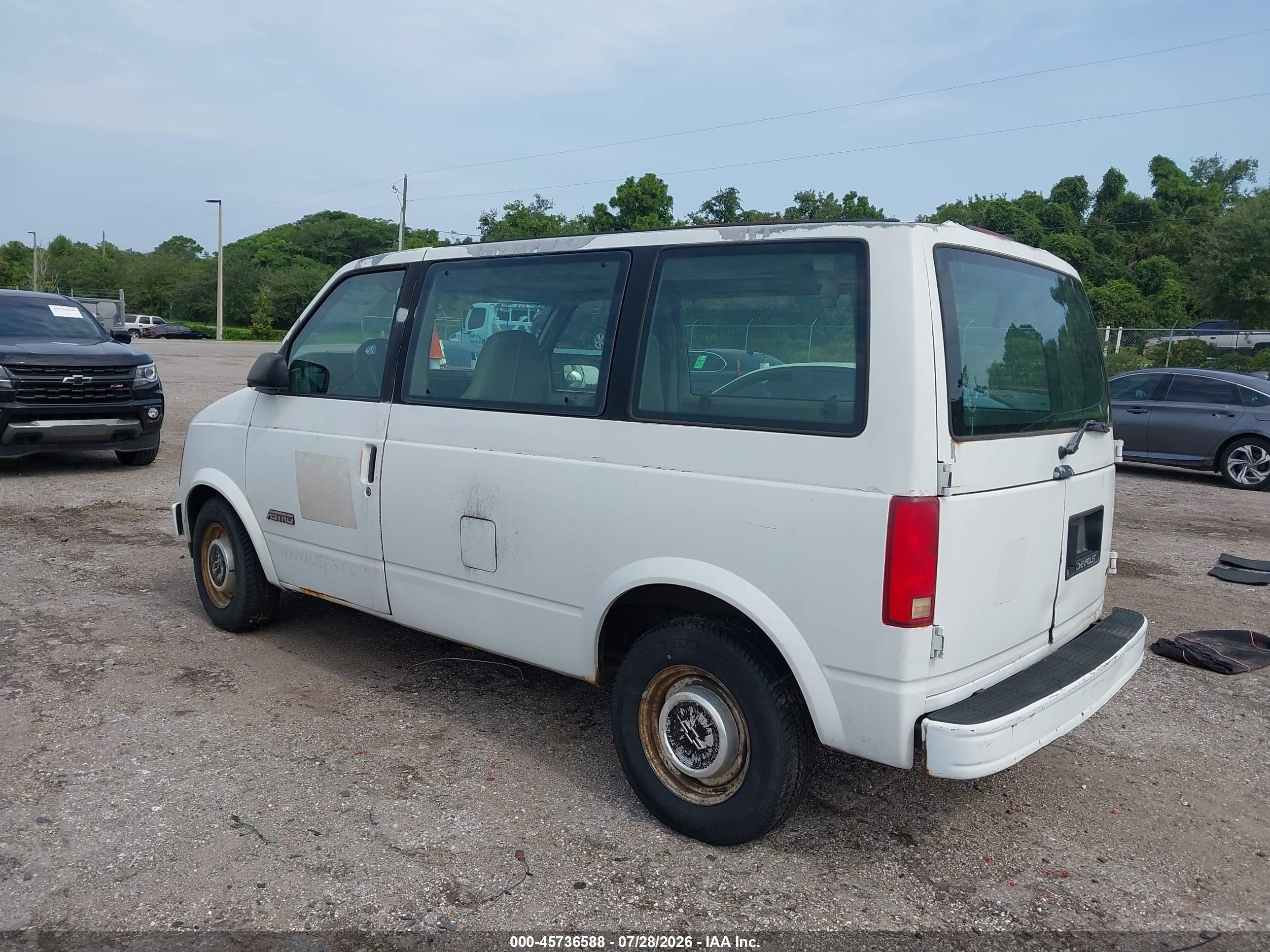 1994 Chevrolet Astro   Белый vin: 1GNDM15Z4RB224738