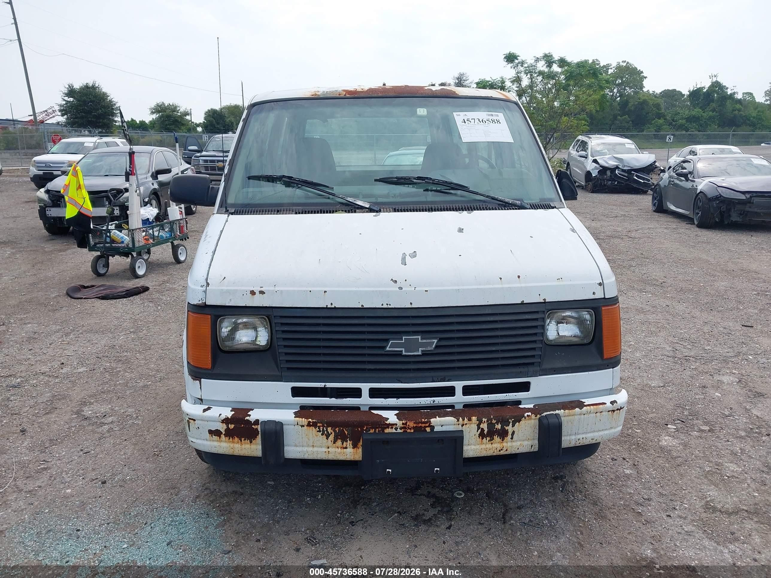 1994 Chevrolet Astro   Белый vin: 1GNDM15Z4RB224738