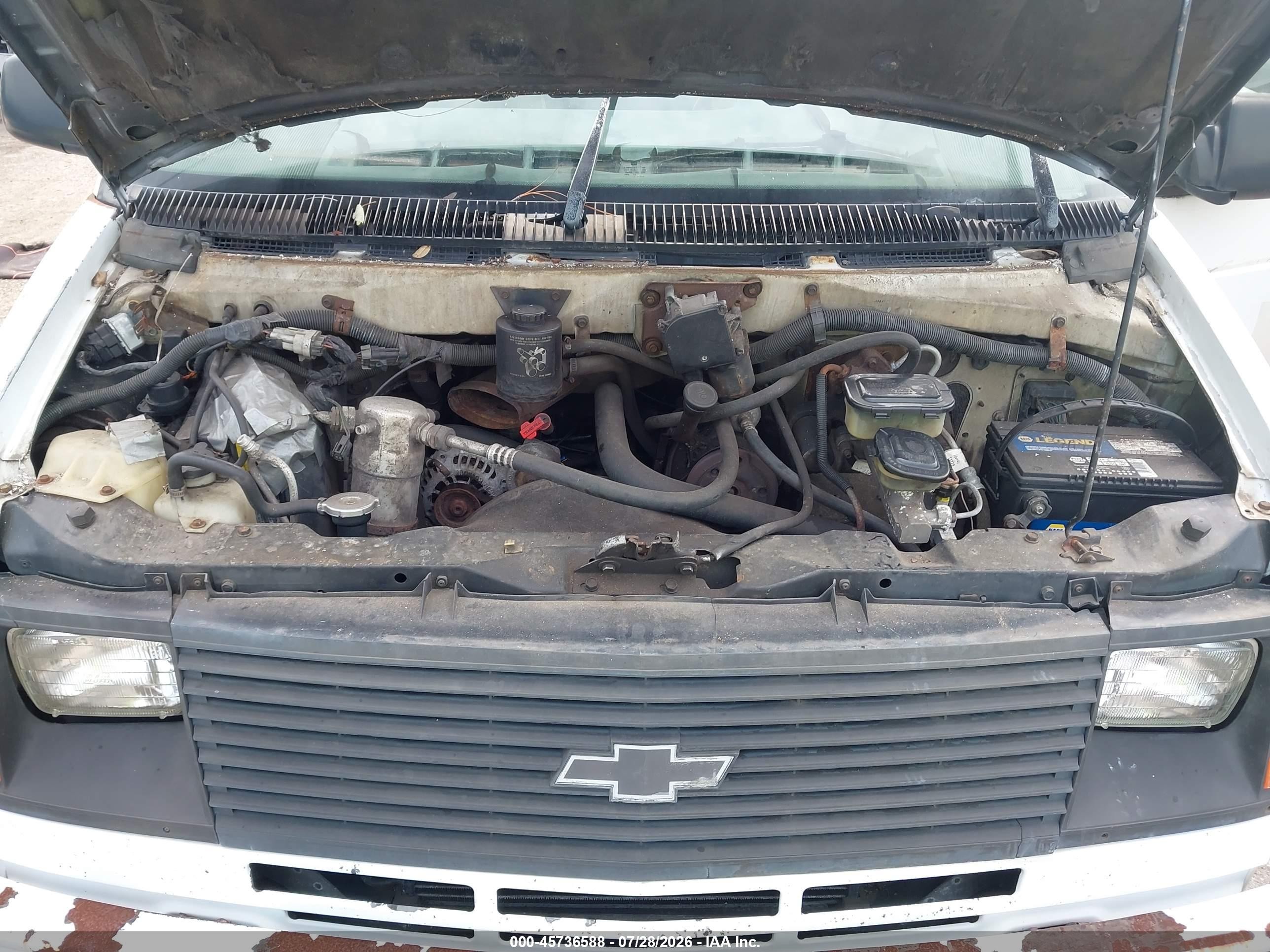 1994 Chevrolet Astro   Белый vin: 1GNDM15Z4RB224738