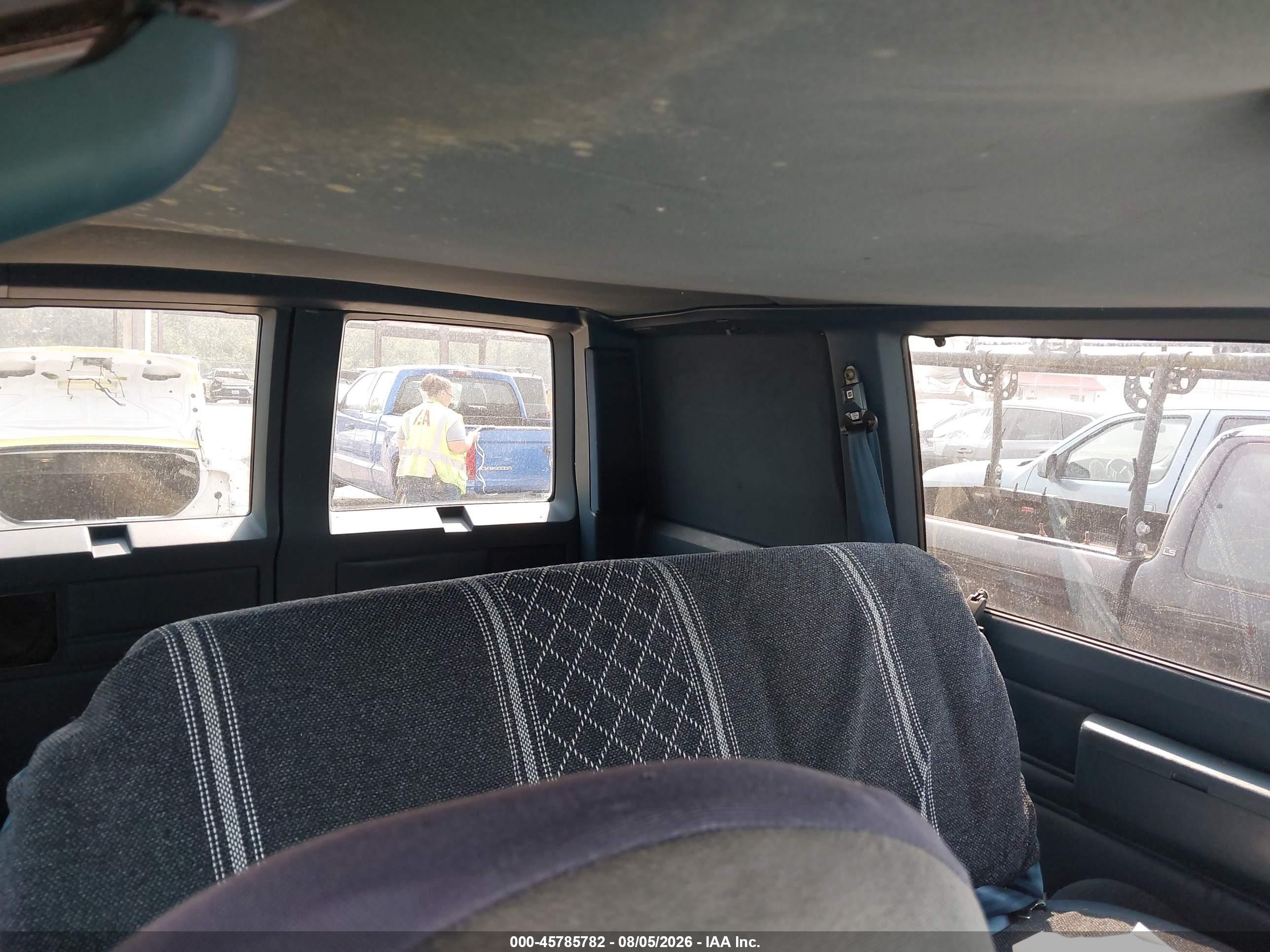 1990 Chevrolet Astro   Light Blue vin: 1GNDM15ZXLB148319