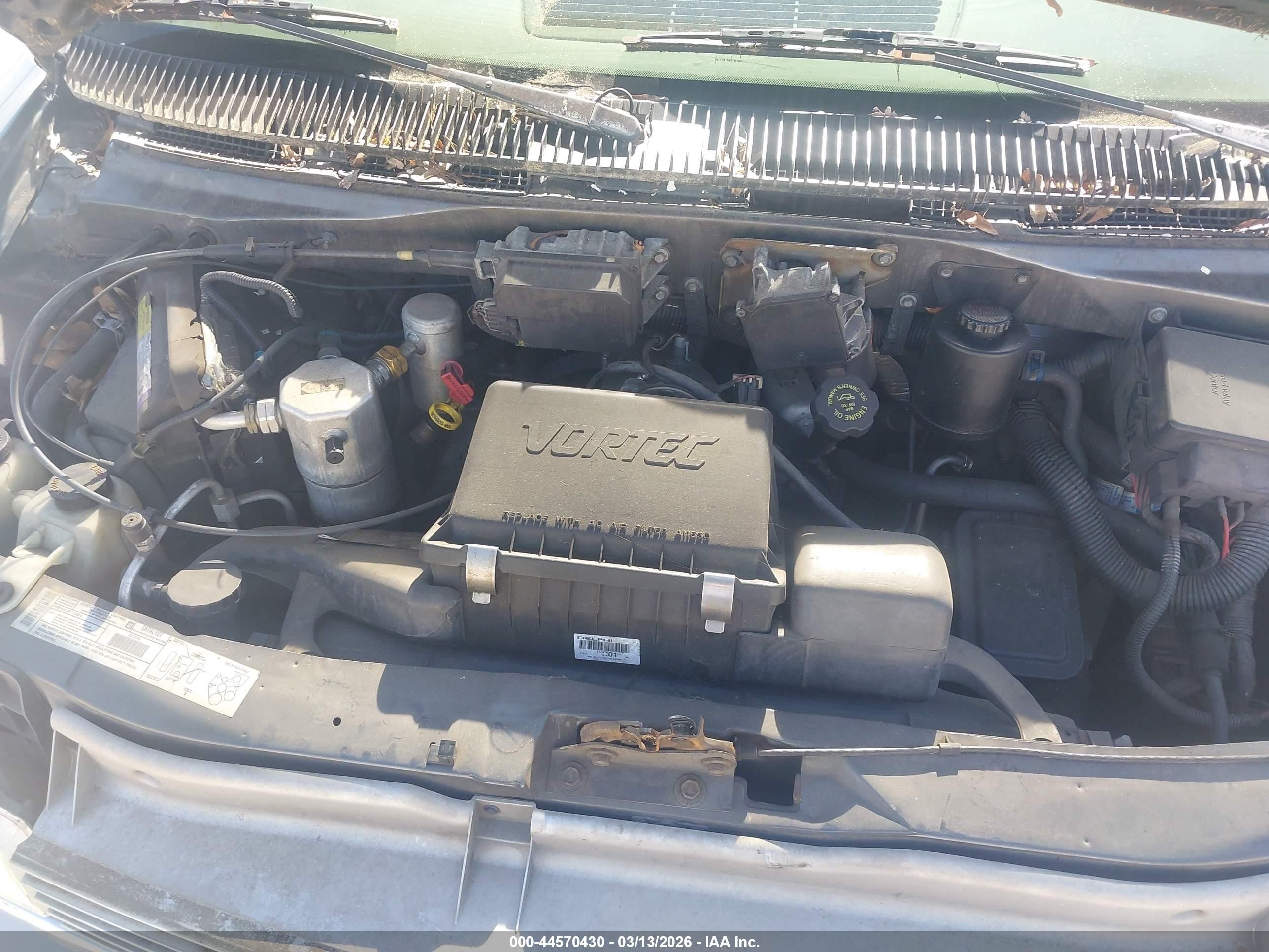 2001 Chevrolet Astro Ls Gray vin: 1GNDM19W01B149850