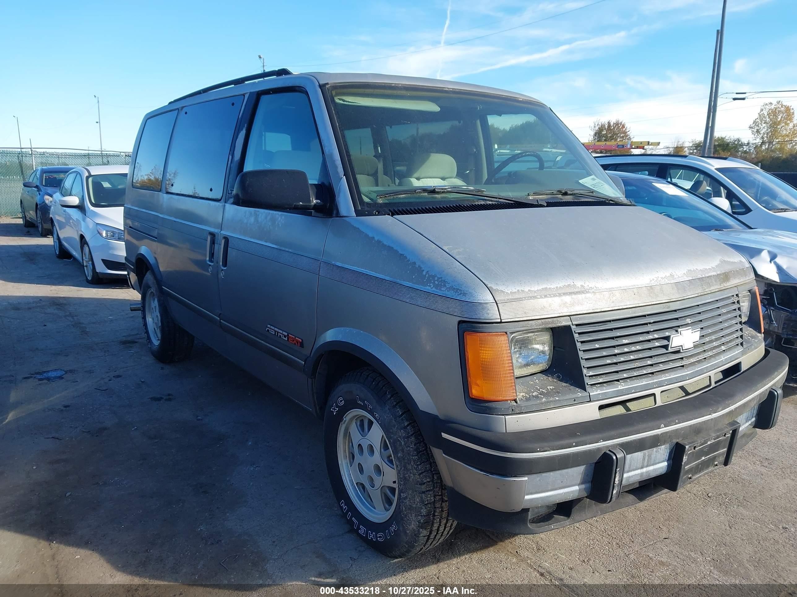 1994 Chevrolet Astro   Серый vin: 1GNDM19W0RB148175