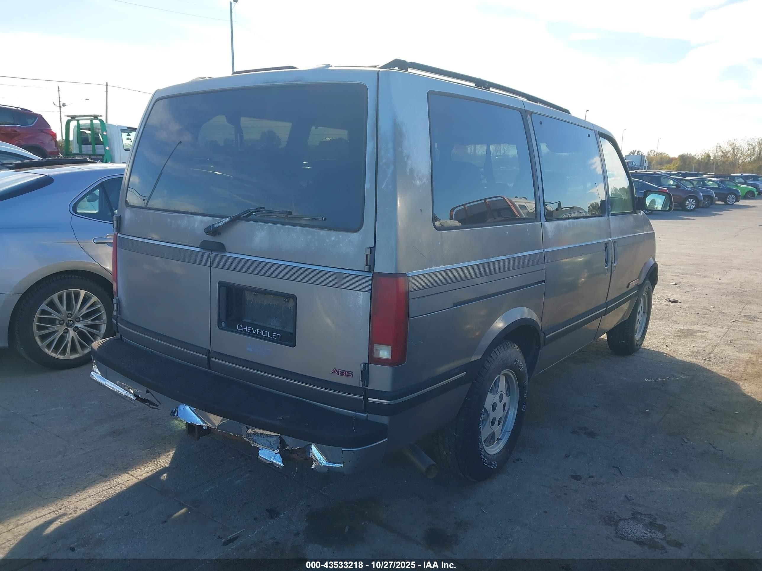 1994 Chevrolet Astro   Gray vin: 1GNDM19W0RB148175